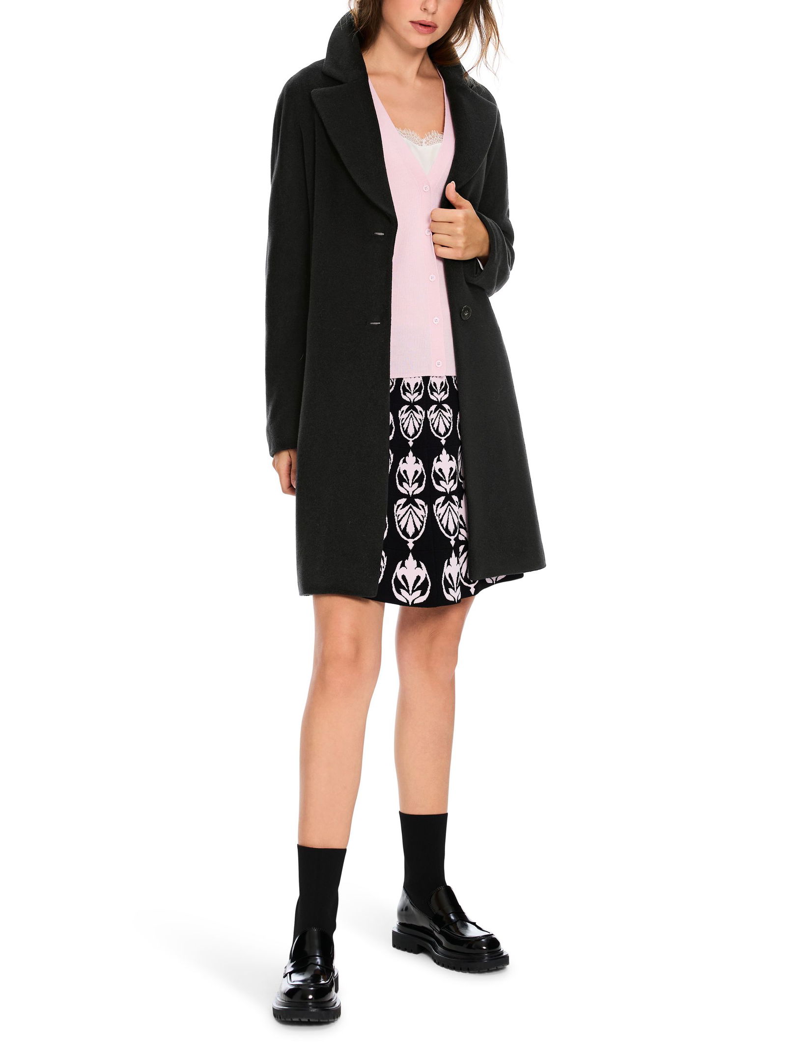 Marc Cain Additions |  Marc Cain Additions Wollmantel  | 44 | black