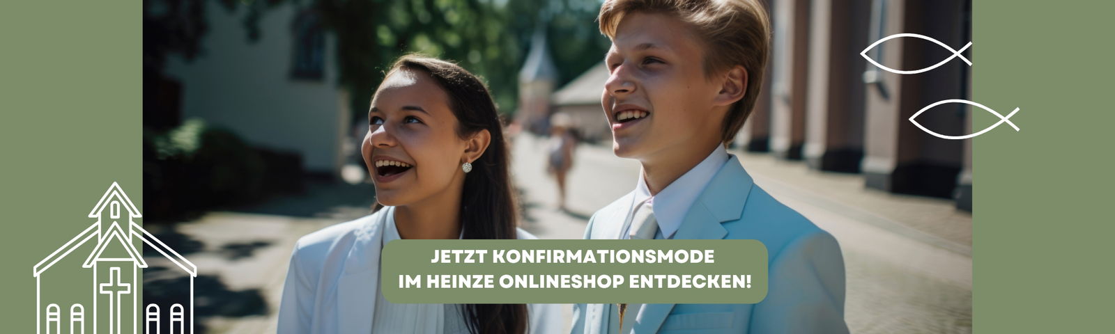 Konfirmationsmode Jungs und Mädchen