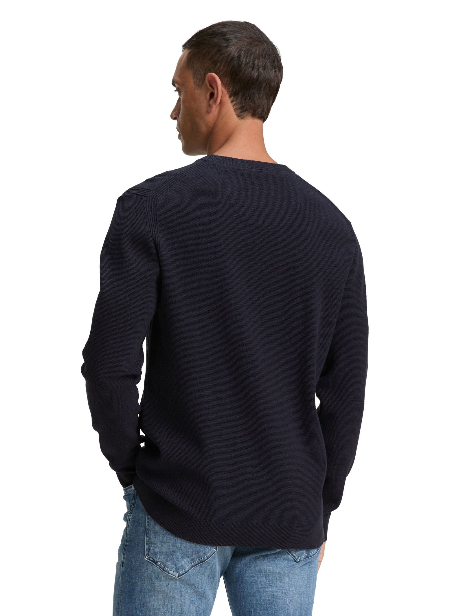 Tom Tailor | Tom Tailor Pullover | XXL | knitted navy melange