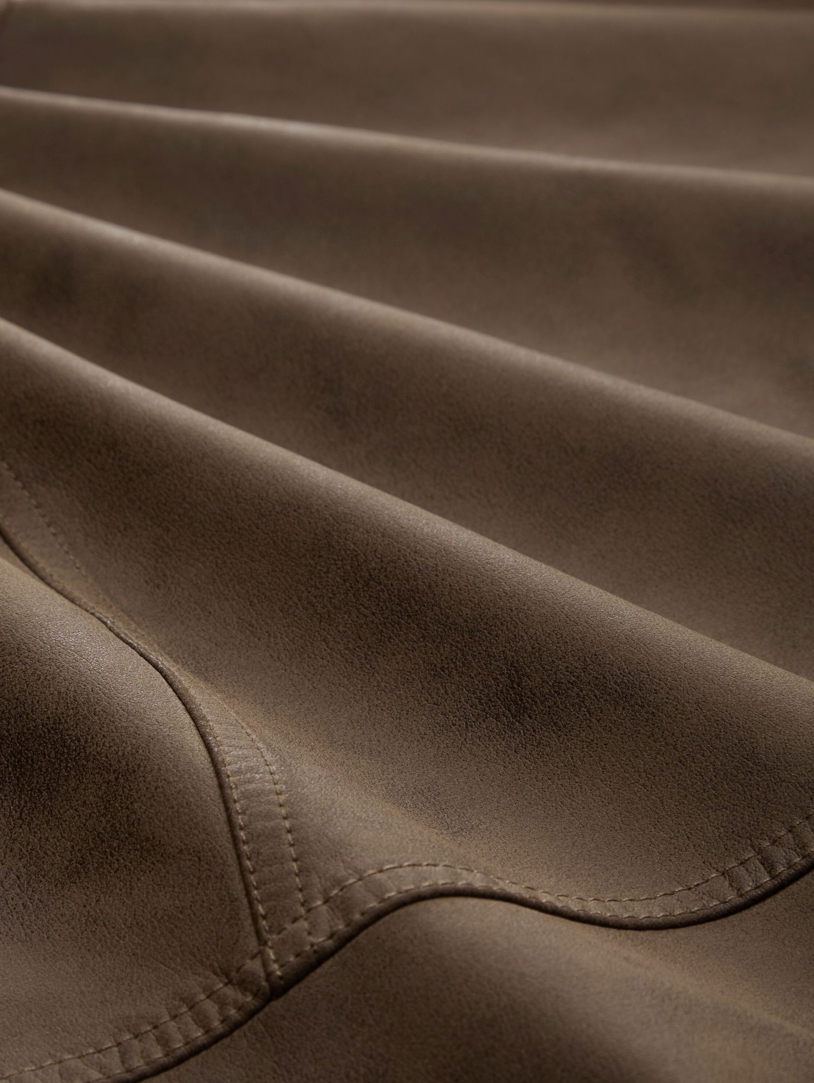 Tom Tailor |  Tom Tailor Bikerjacke aus Kunstleder | XL | buffalo brown fake leather