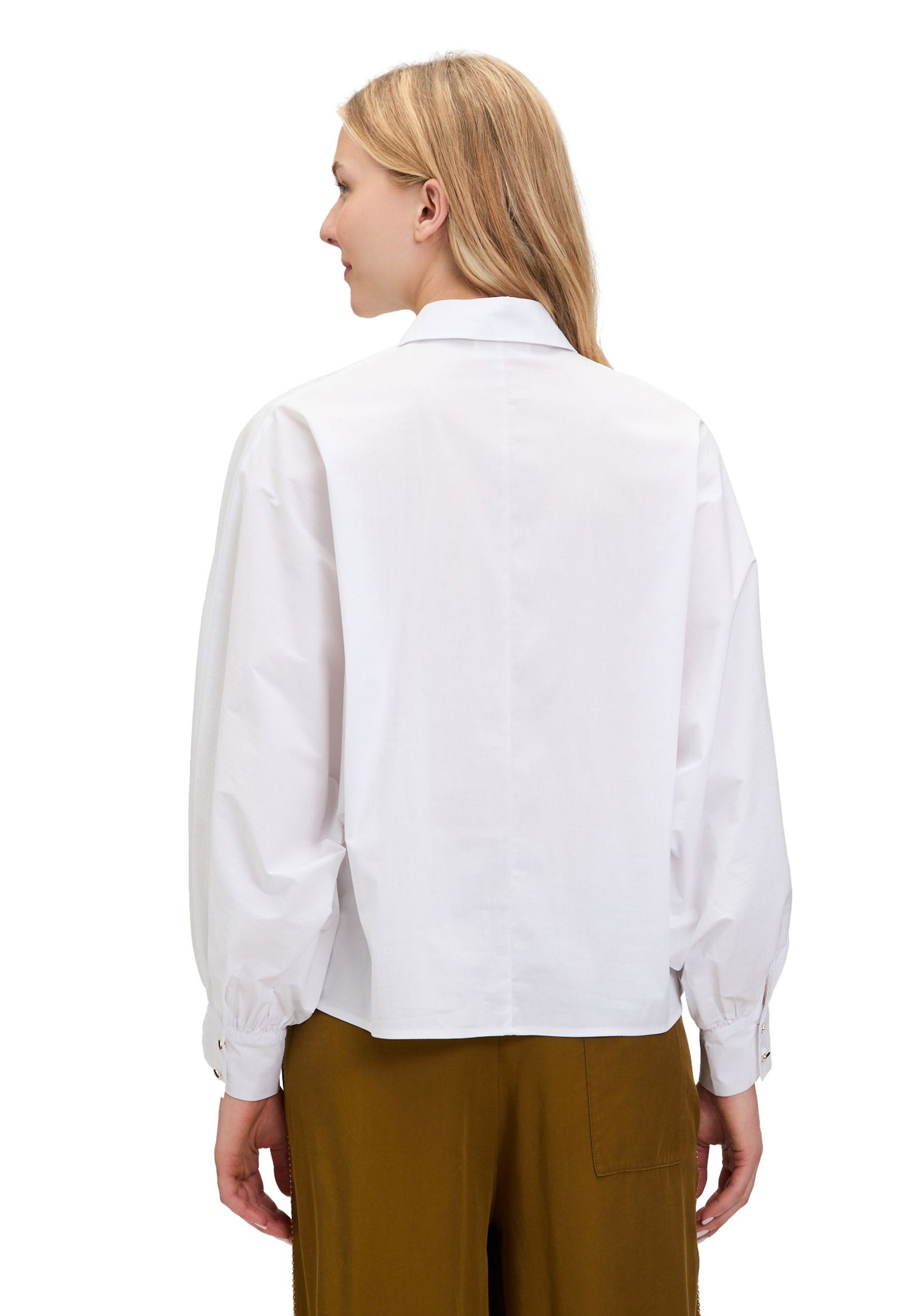  |  Bluse Kurz 1/1 Arm, Bright White | 42 | weiß