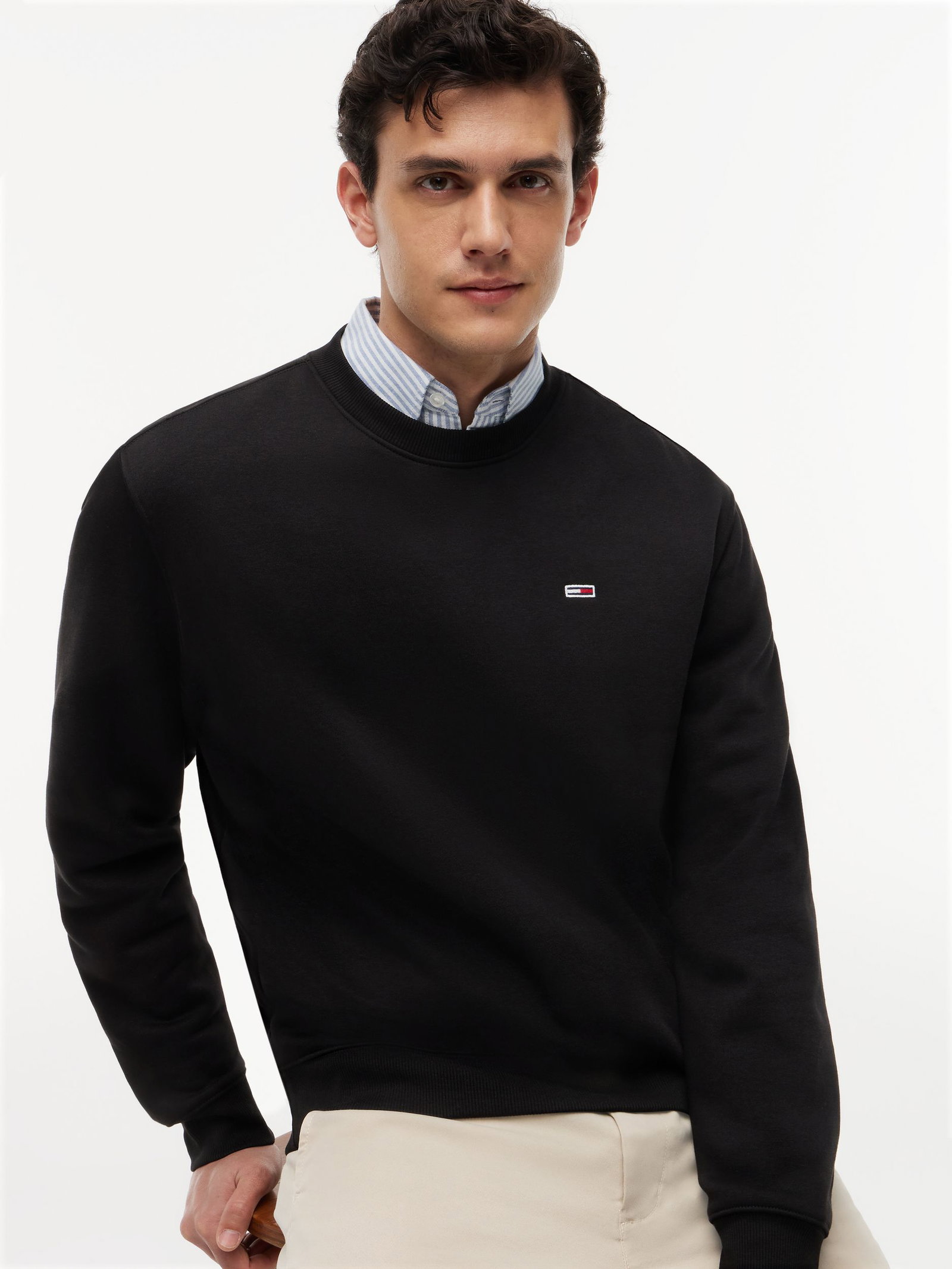 Tommy Jeans |  Tommy Jeans Sweatshirt | M | black