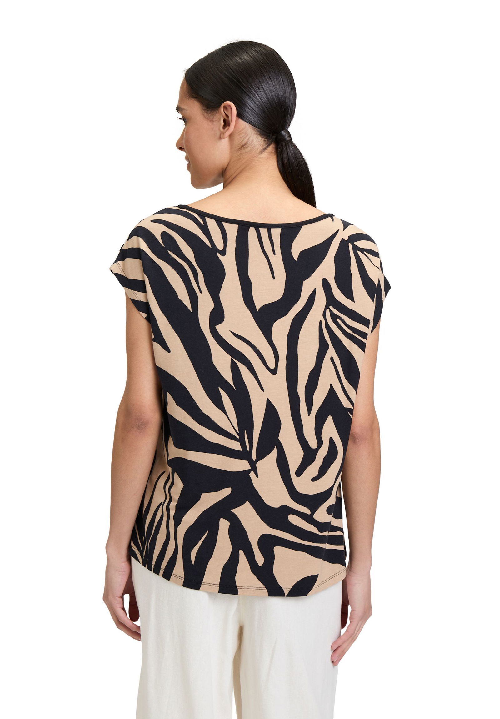 Betty Barclay |  Casual-Shirt | 42 | schwarz/braun