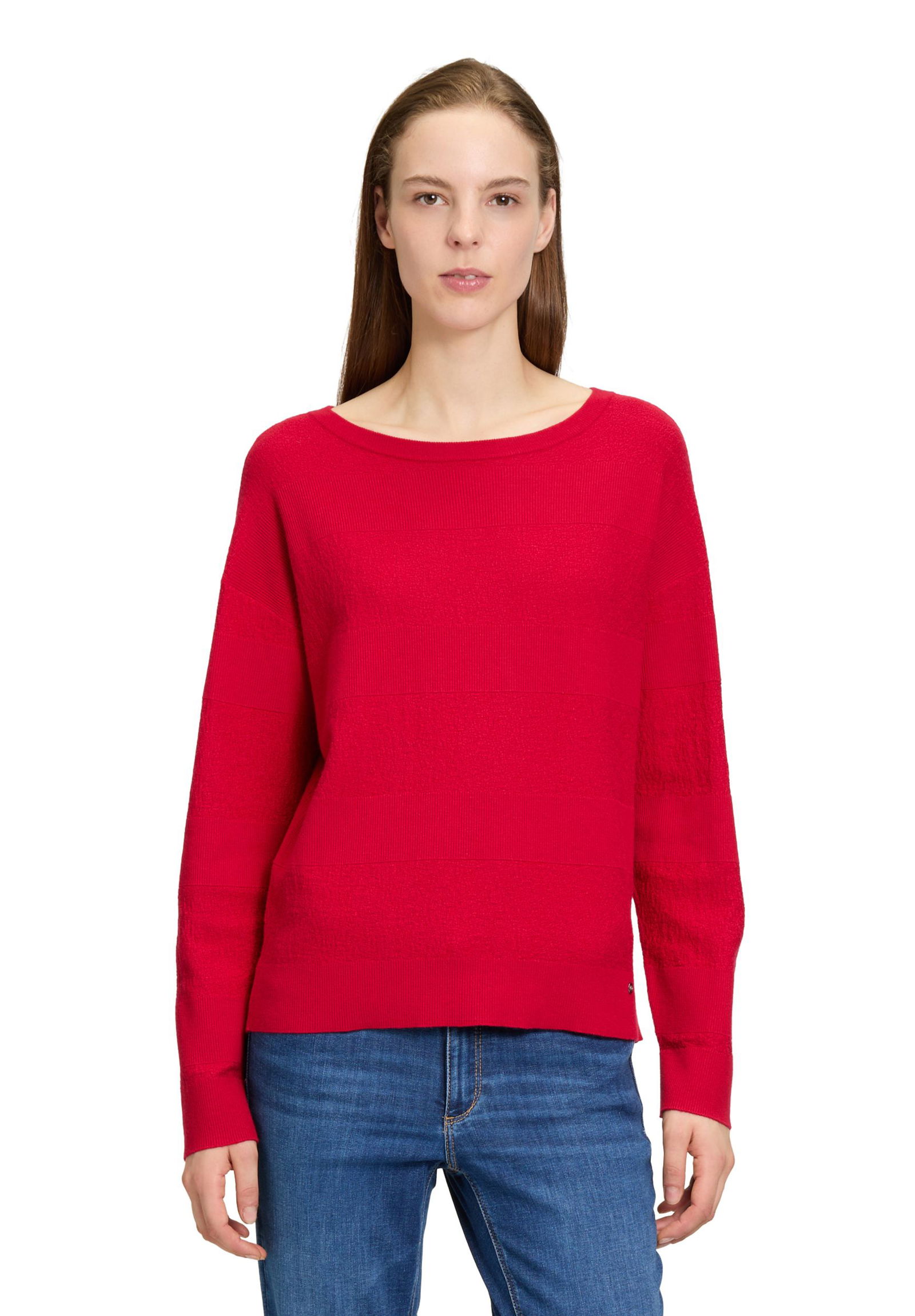 Betty & CO | Betty & CO Sweatjacke | 46 | dunkelrot