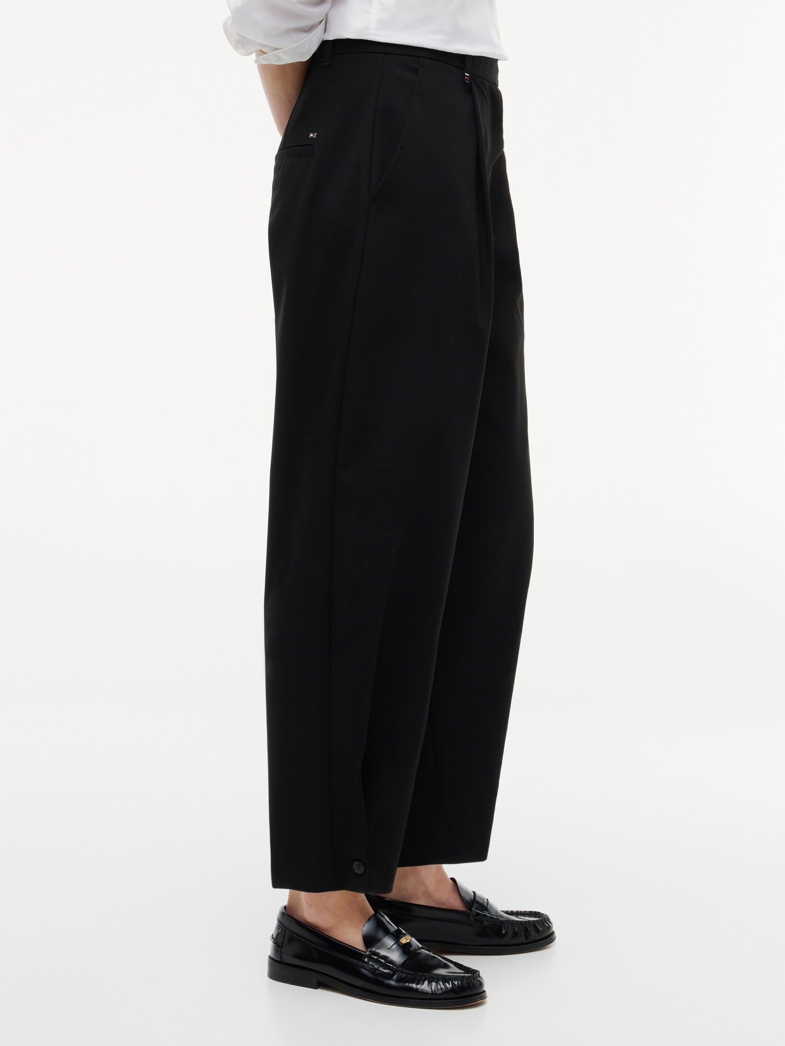 BI-STRETCH BARREL WITH TAB, BLACK #6