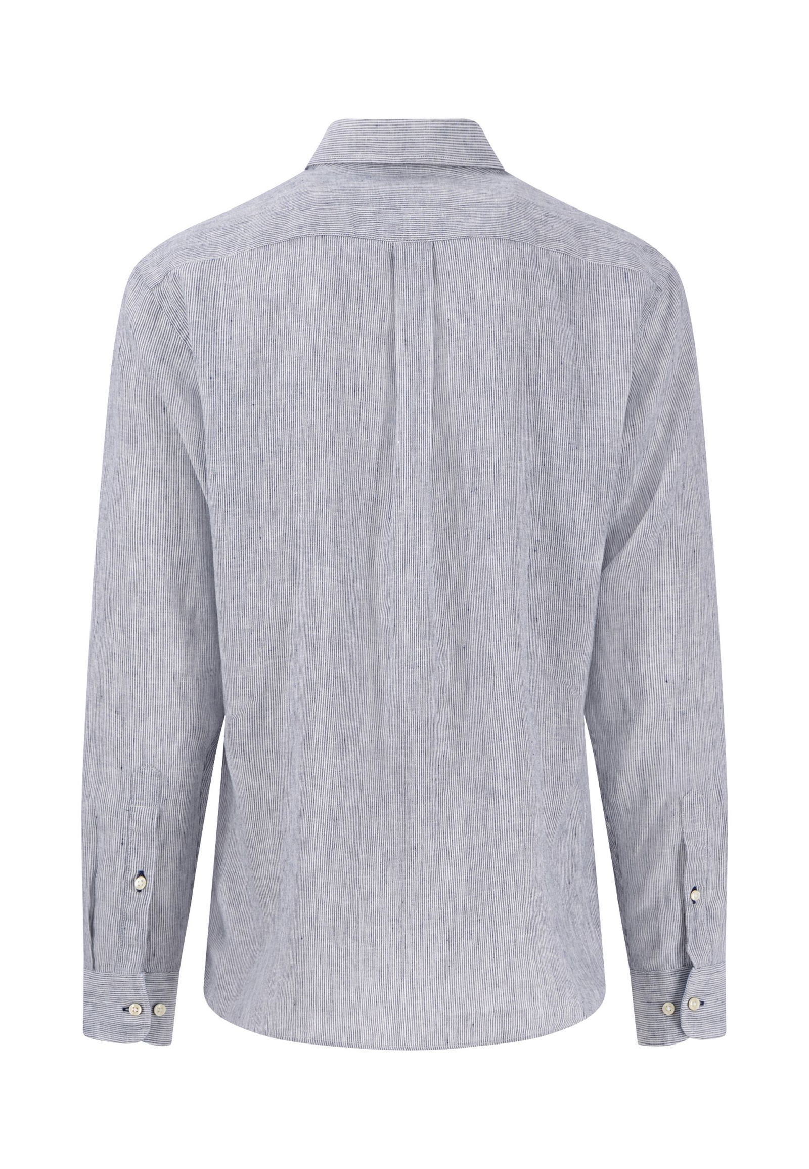 Fynch Hatton |  Fynch Hatton Hemd Regular Fit  | 3XL | navy