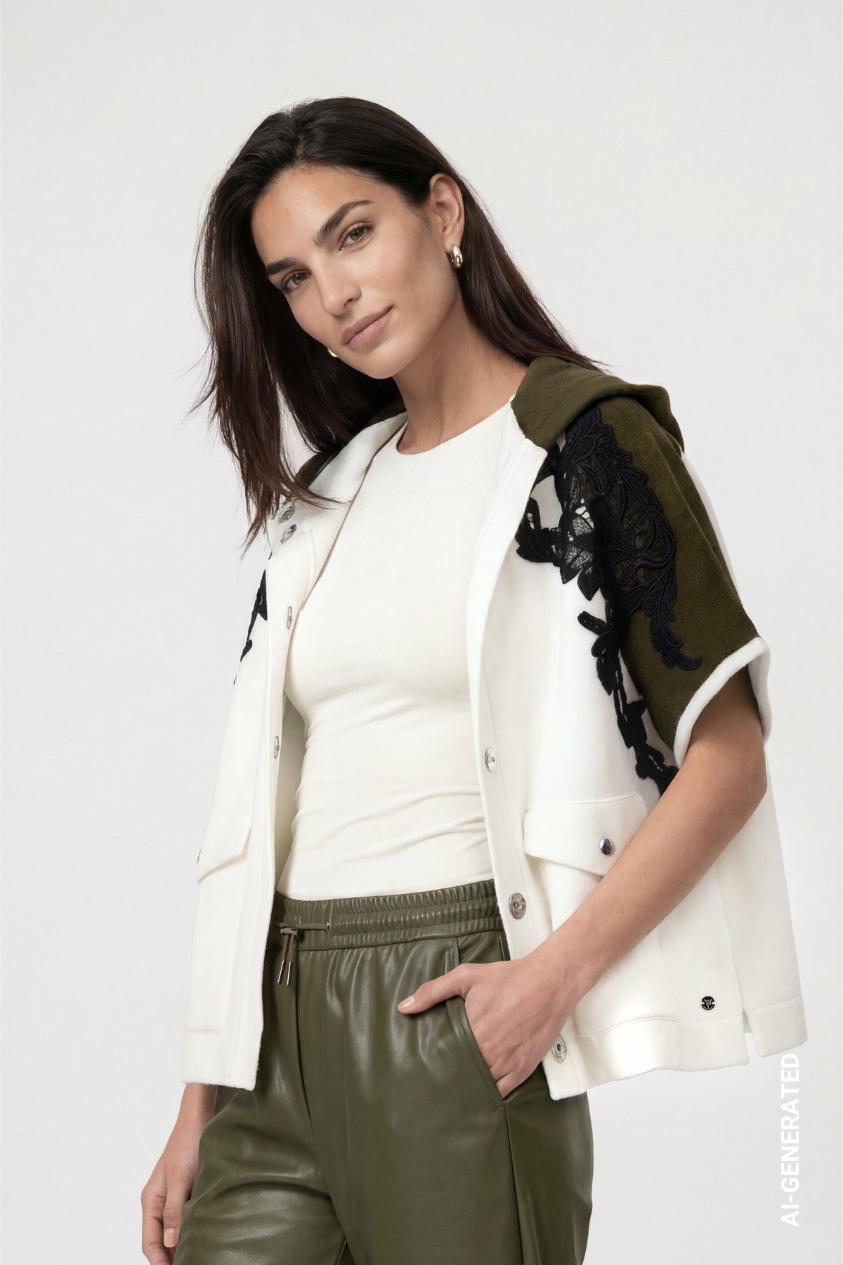 Strickjacke, off-white #3