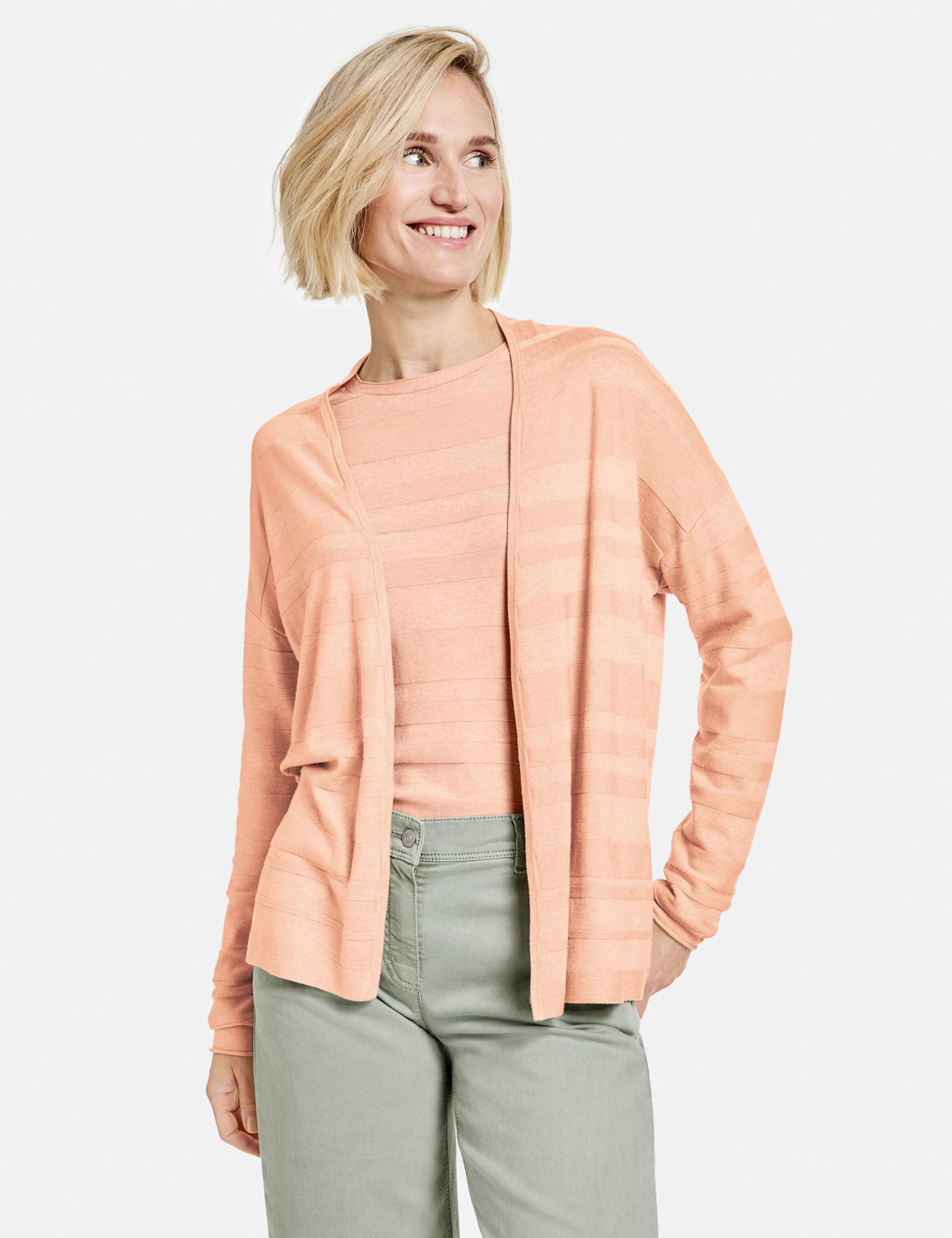 GERRY WEBER Edition |  GERRY WEBER Edition Strickjacke | Cardigan  | 48 | beige melange