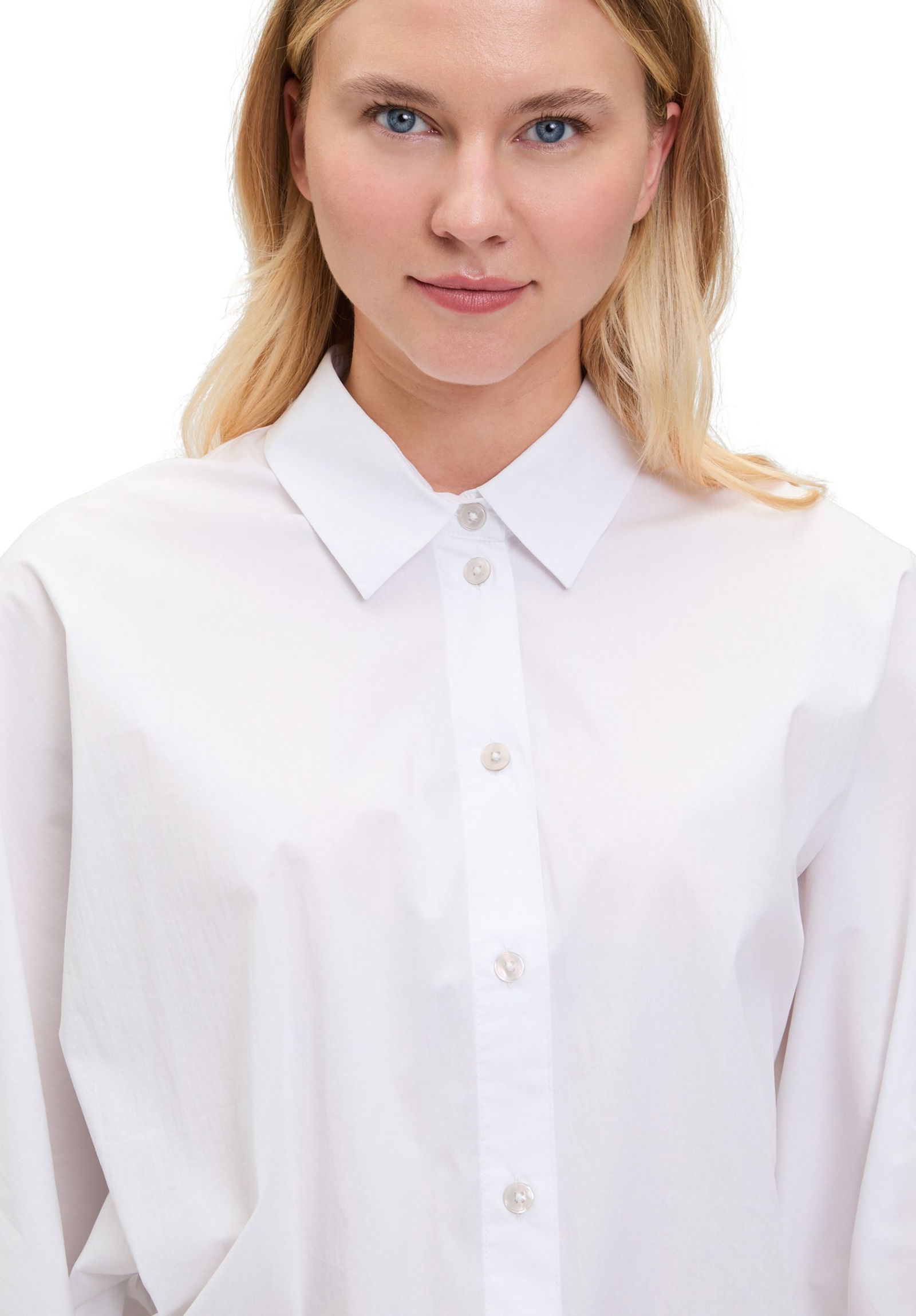  |  Bluse Kurz 1/1 Arm, Bright White | 42 | weiß