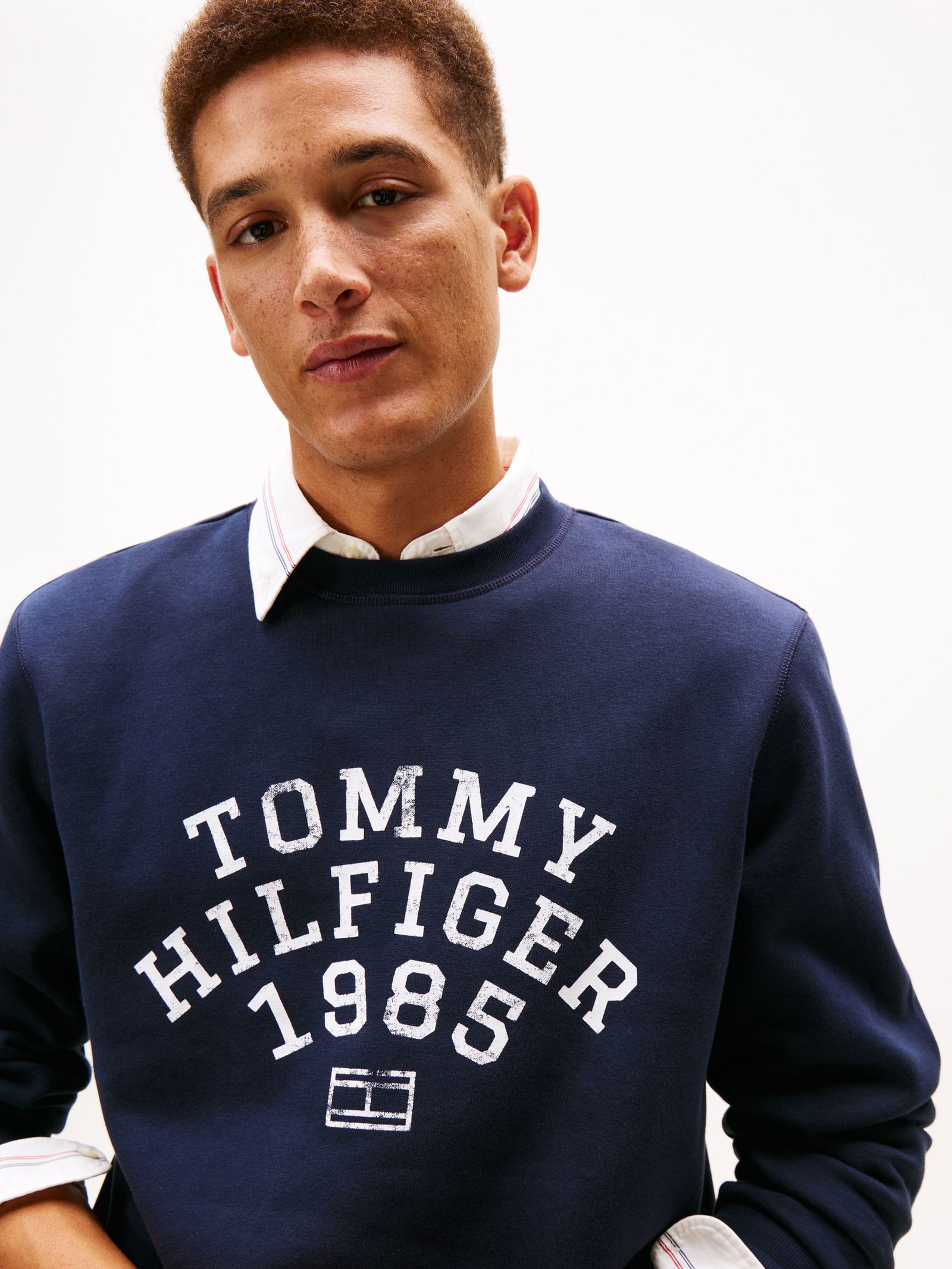 Tommy Hilfiger |  Tommy Hilfiger Sweatshirt  | M | desert sky