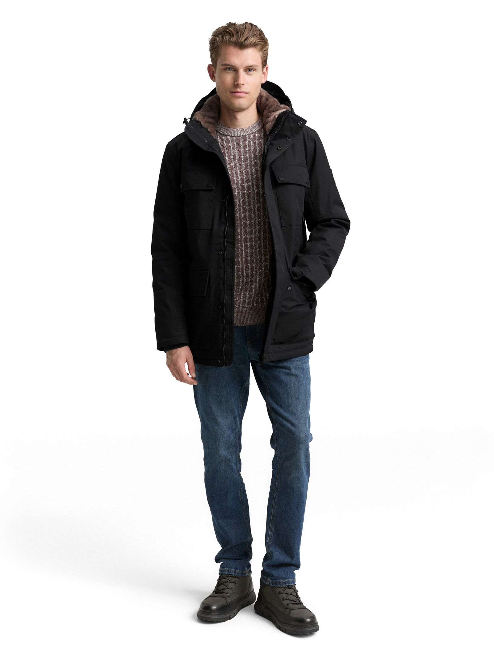Tom Tailor |  Tom Tailor Funktionsjacke  | XXL | black