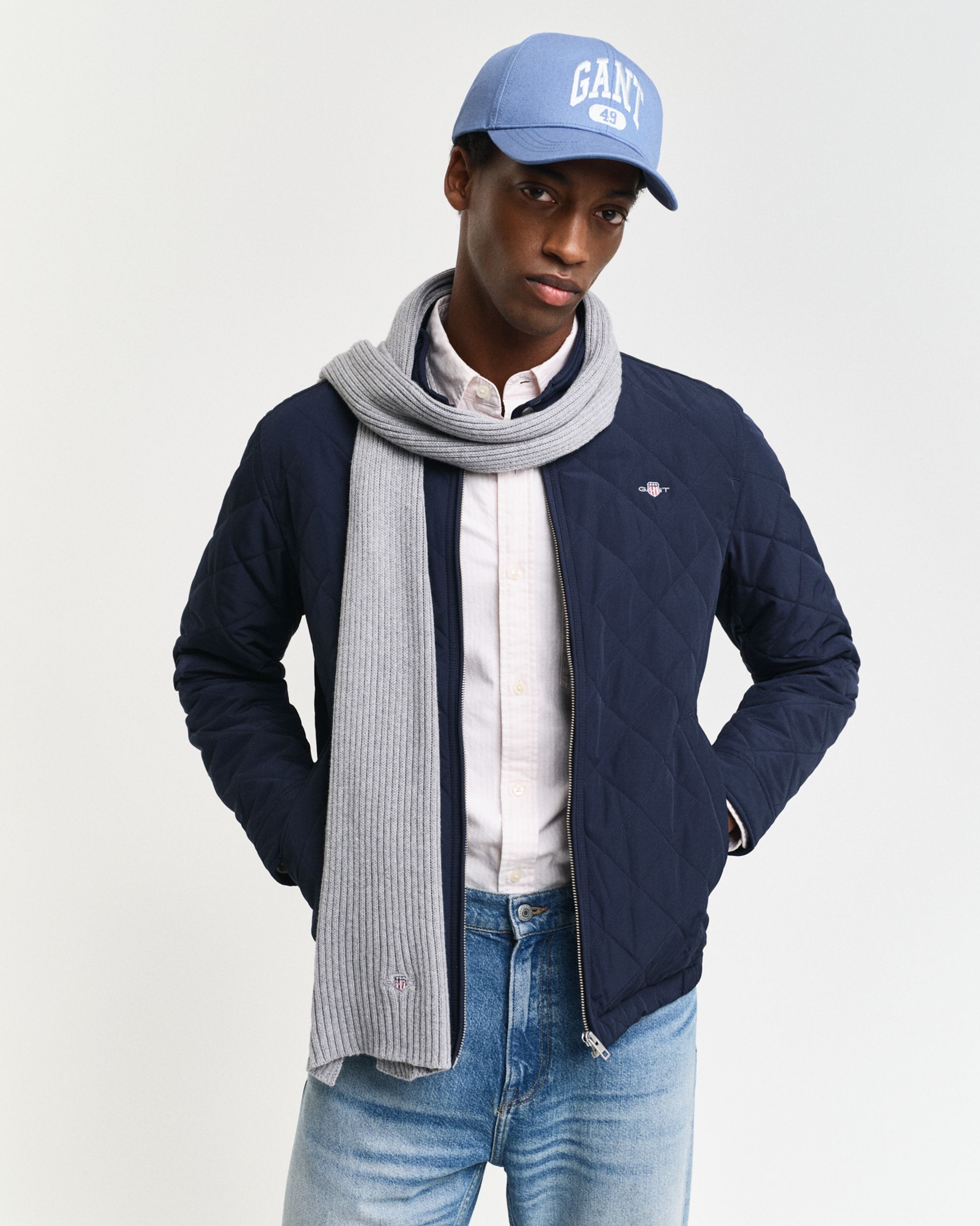 Gant |  Gant Blouson  | XXXL | evening blue