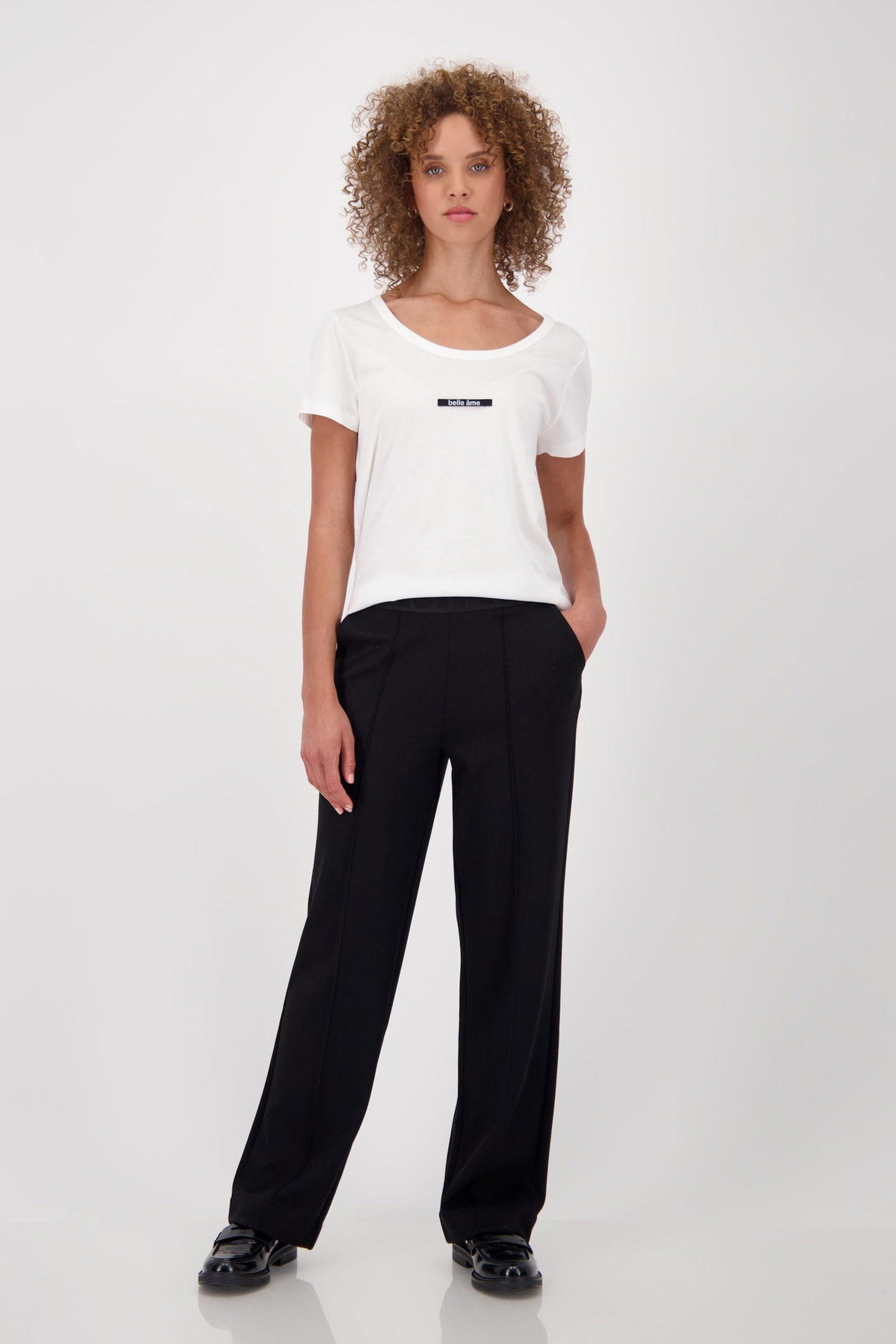 Monari | Monari Schmale Hose | 36 | schwarz