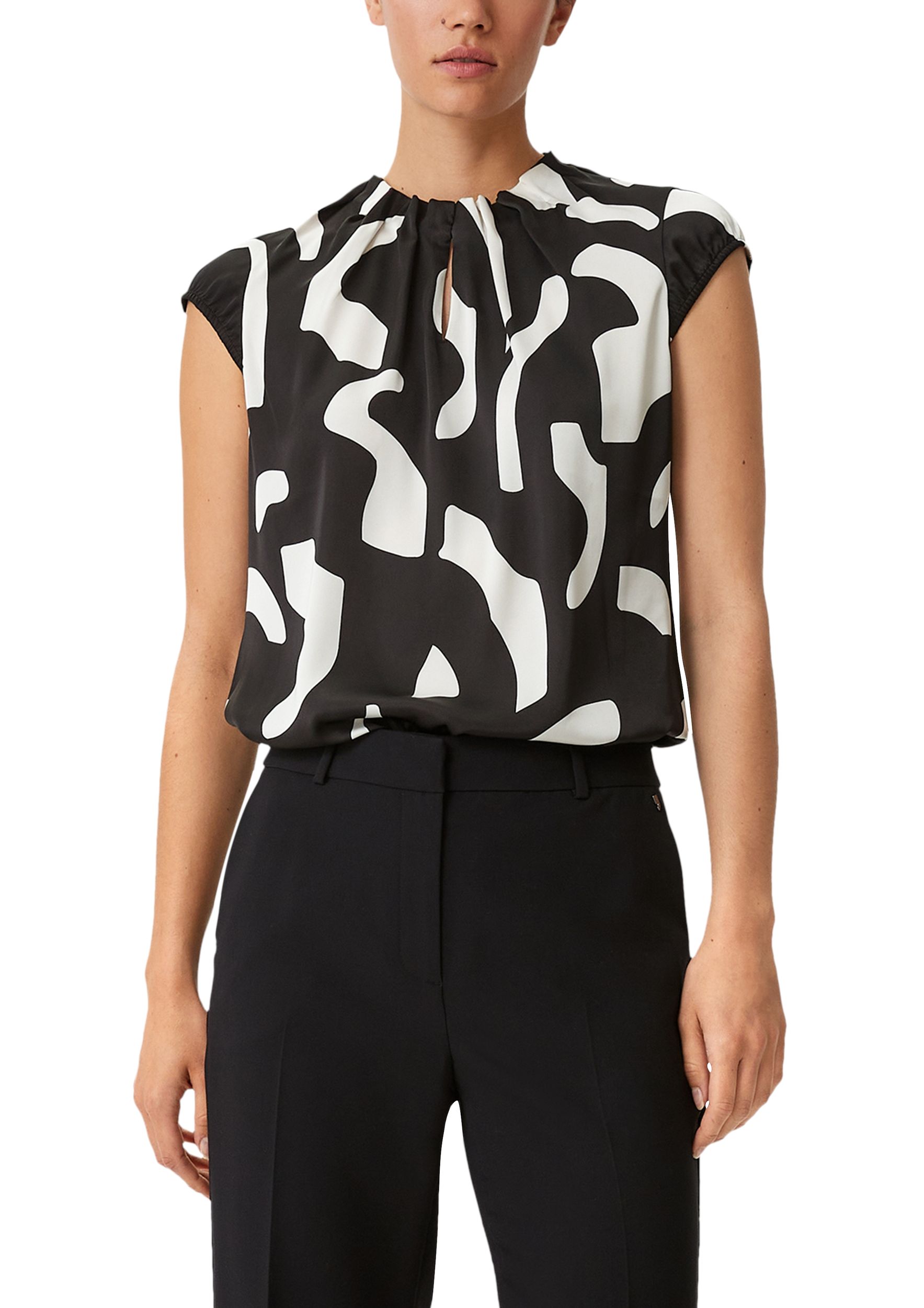 Comma Businessbluse 