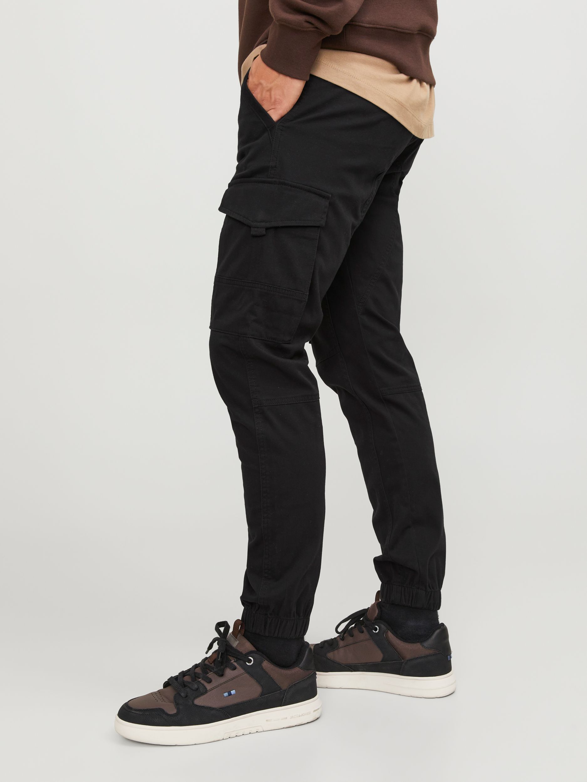 Jack&Jones |  Jack&Jones Tapered Fit Jeans  | 36/34 | black
