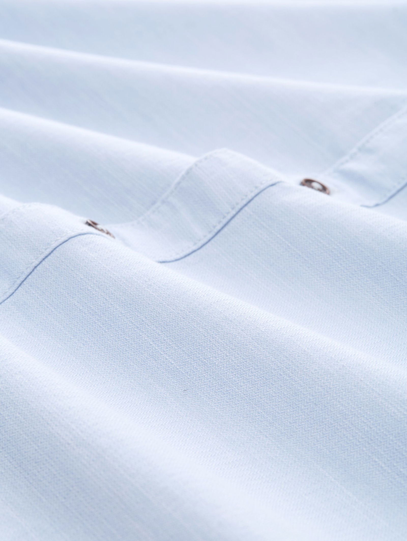 Tom Tailor |  Tom Tailor Hemd Slim Fit  | L | powder blue zigzag structure