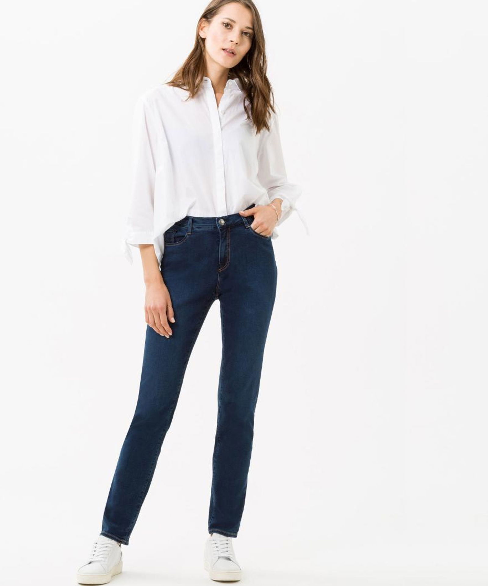 Brax |  Brax Straight Leg Jeans  | 19 | used regular blue