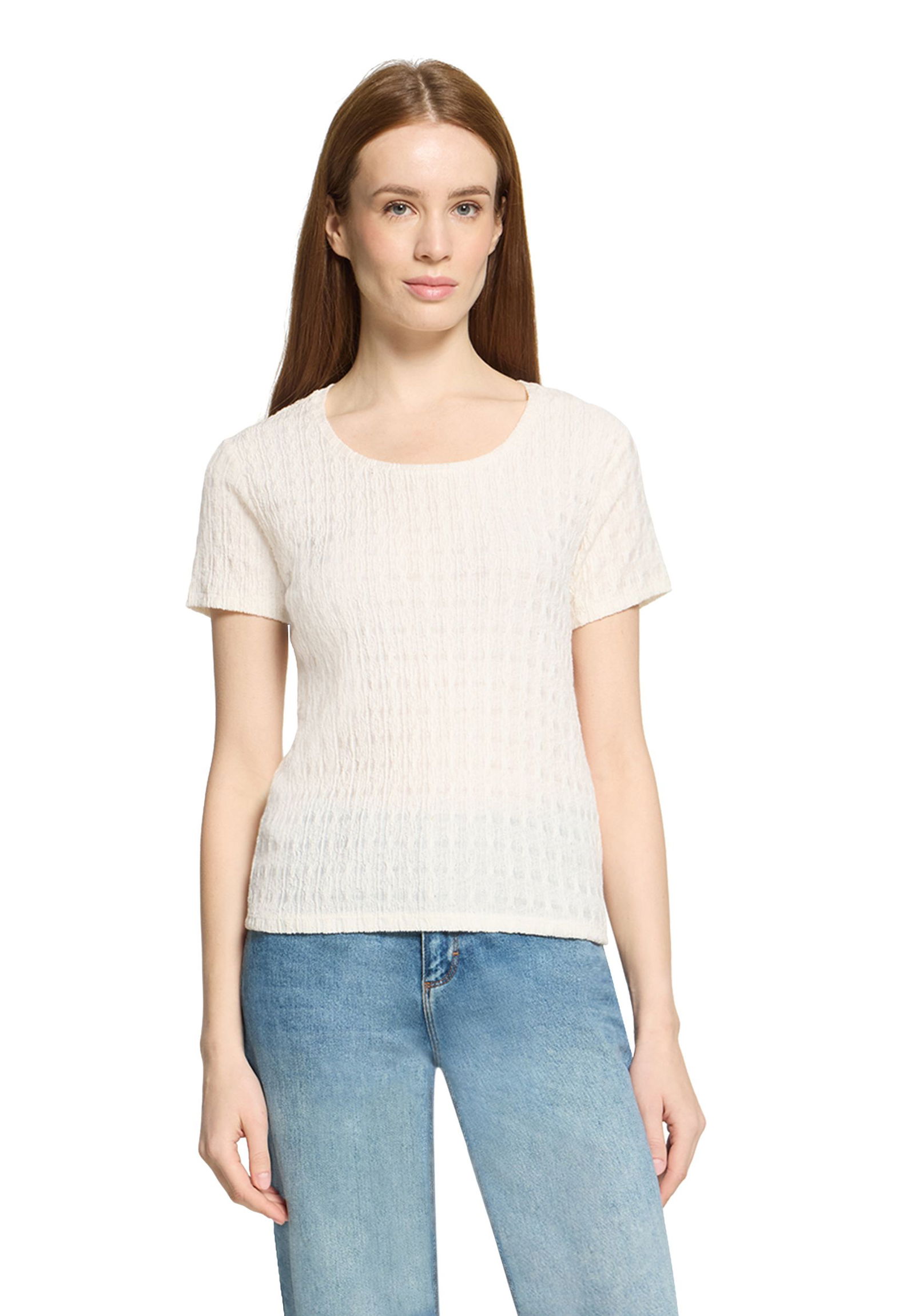 Cartoon |  Rundhals-Shirt | 36 | eggnog