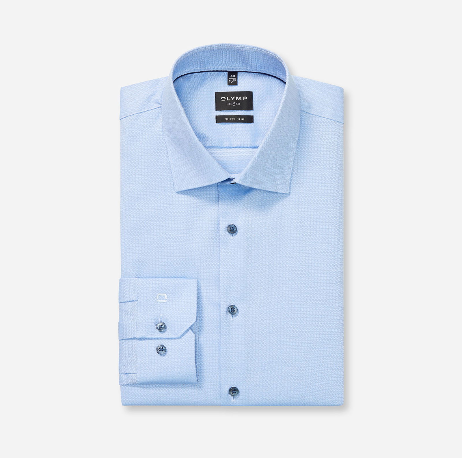 Olymp | Olymp Hemd Modern Fit | 43 | bleu