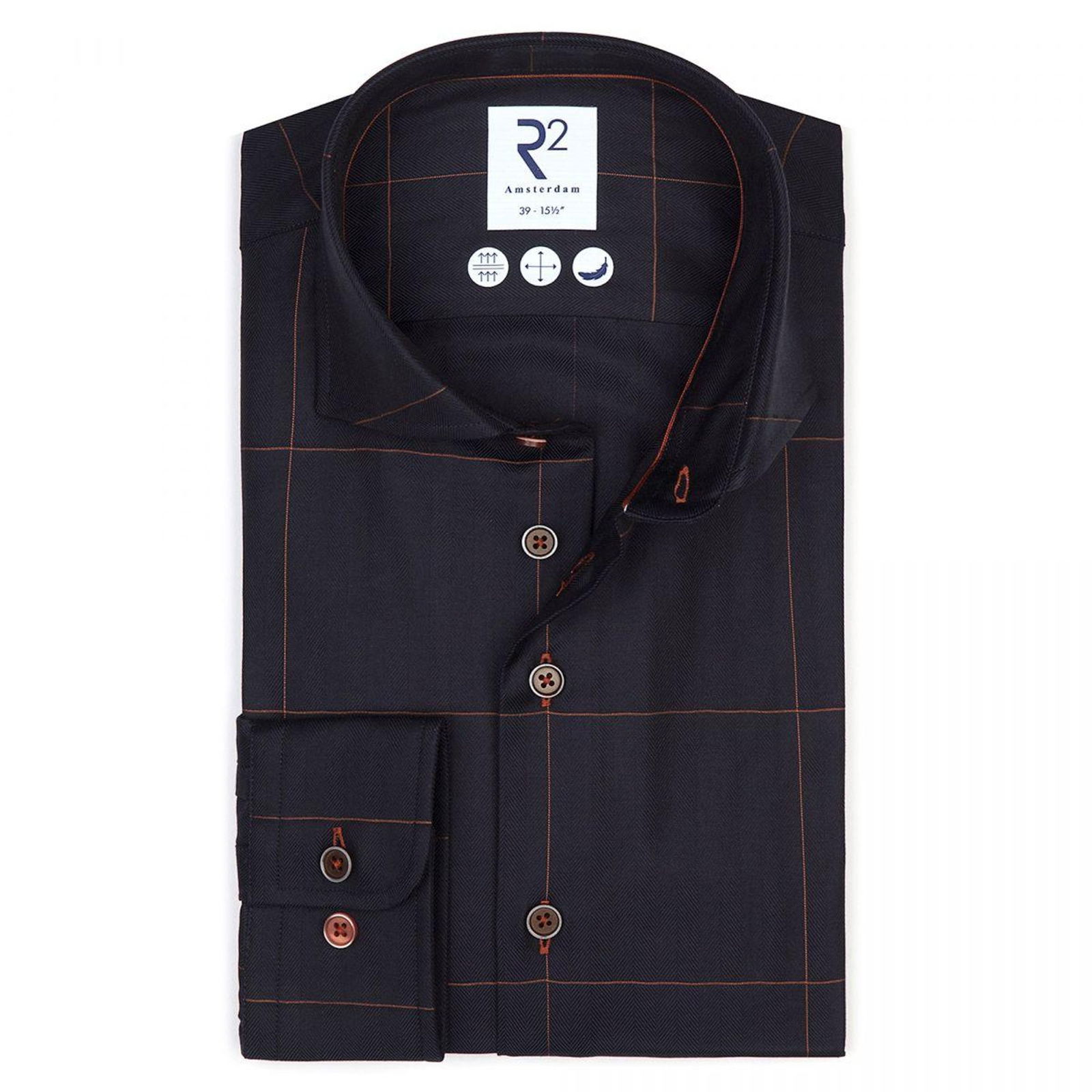 R2 Amsterdam Hemd Modern Fit R2 Amsterdam Hemd Modern Fit