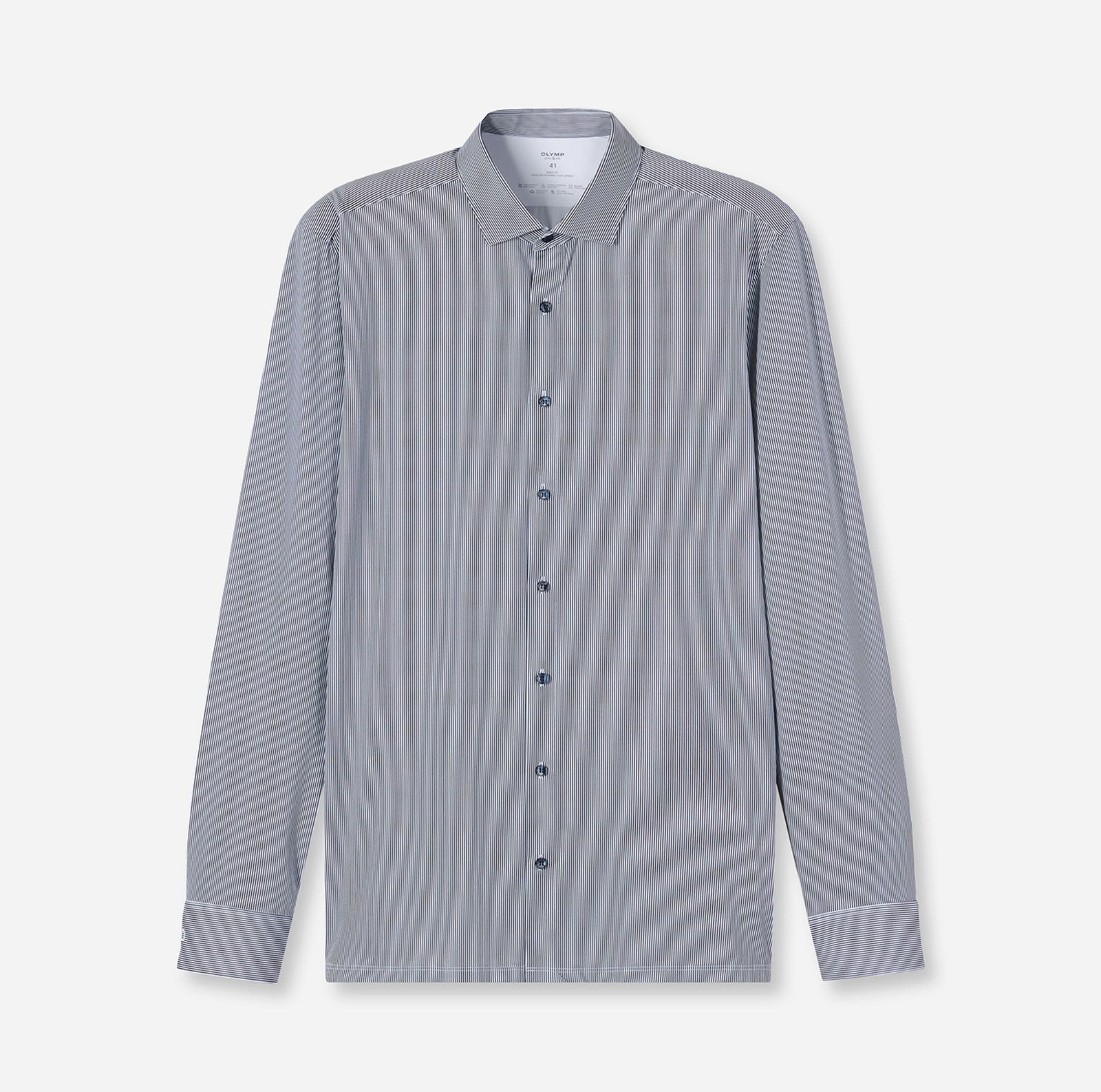 Olymp |  Olymp Hemd Slim Fit  | 43 | marine