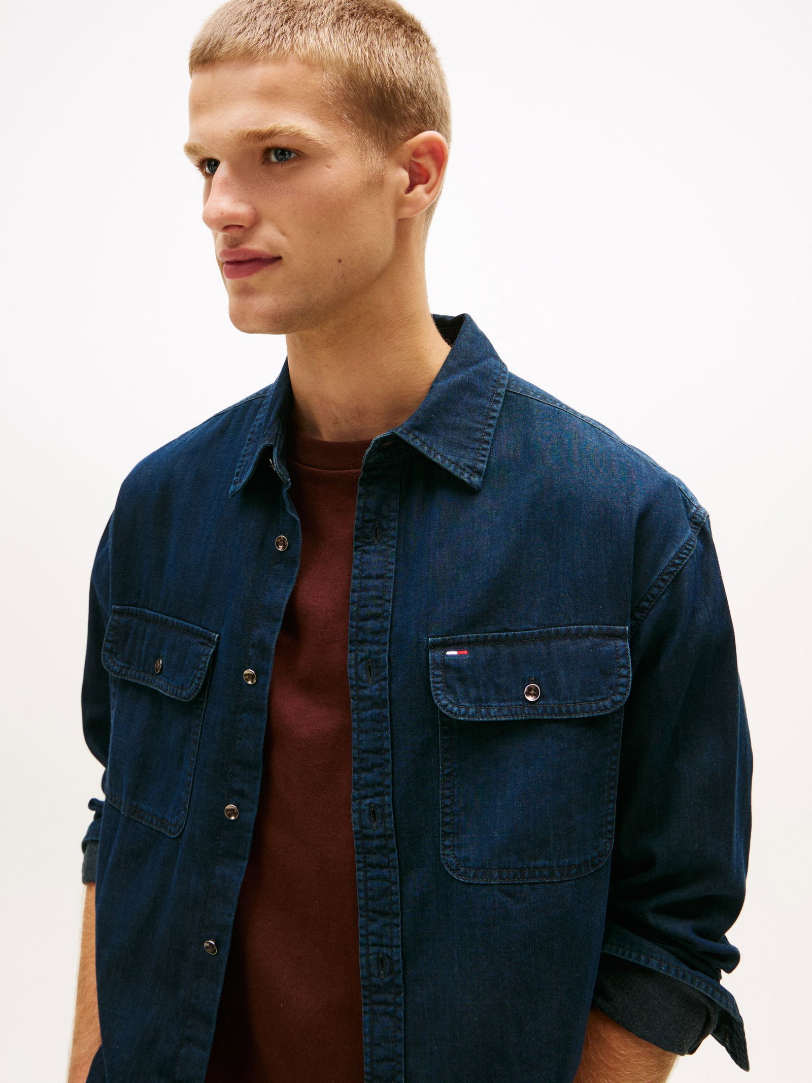 1378d0d9cfc6c669f0e4522ca53049f4 Tommy Jeans | Tommy Jeans Shirt | M | denim dark