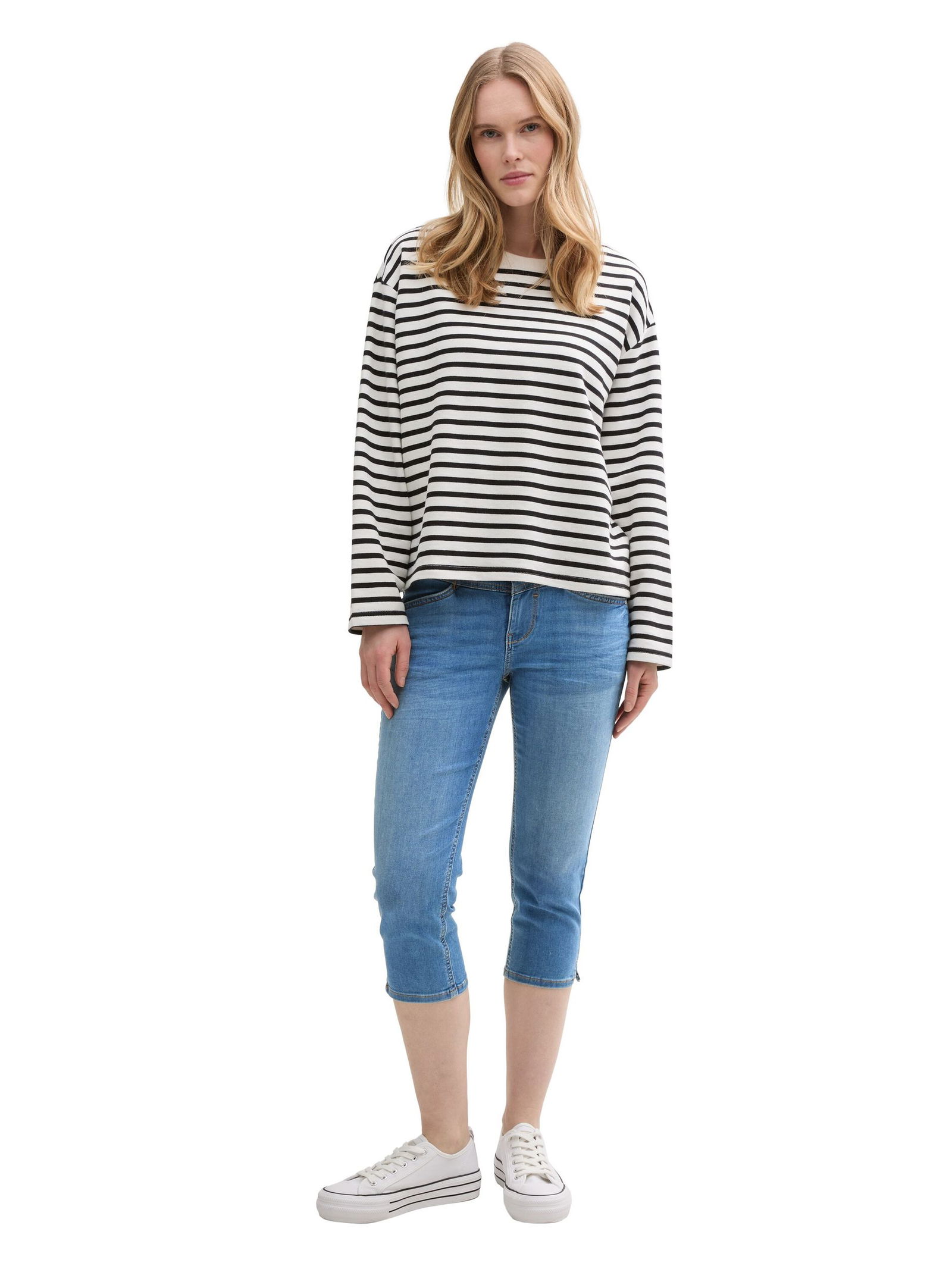 Tom Tailor |  Tom Tailor 7/8-Jeans  | 34 | light stone wash denim