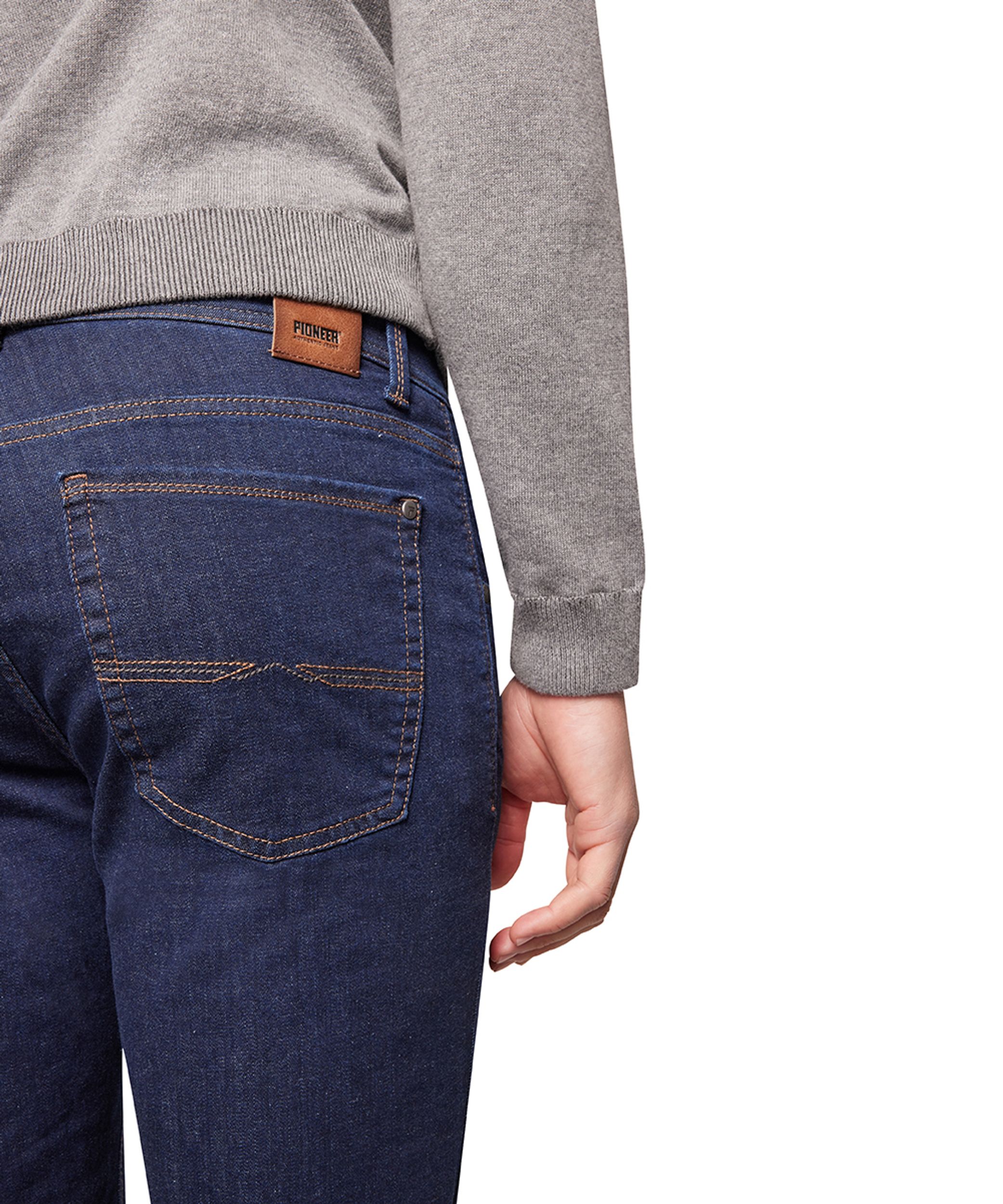 Pioneer |  Pioneer 5-Pocket Jeans "Rando" | 38/30 | dark blue stonewash