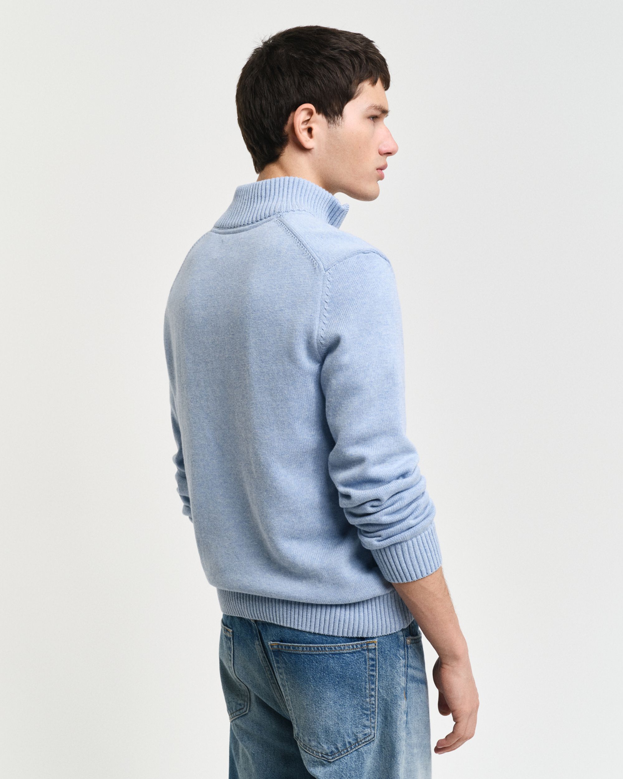 Gant |  Gant Pullover  | L | light blue melange