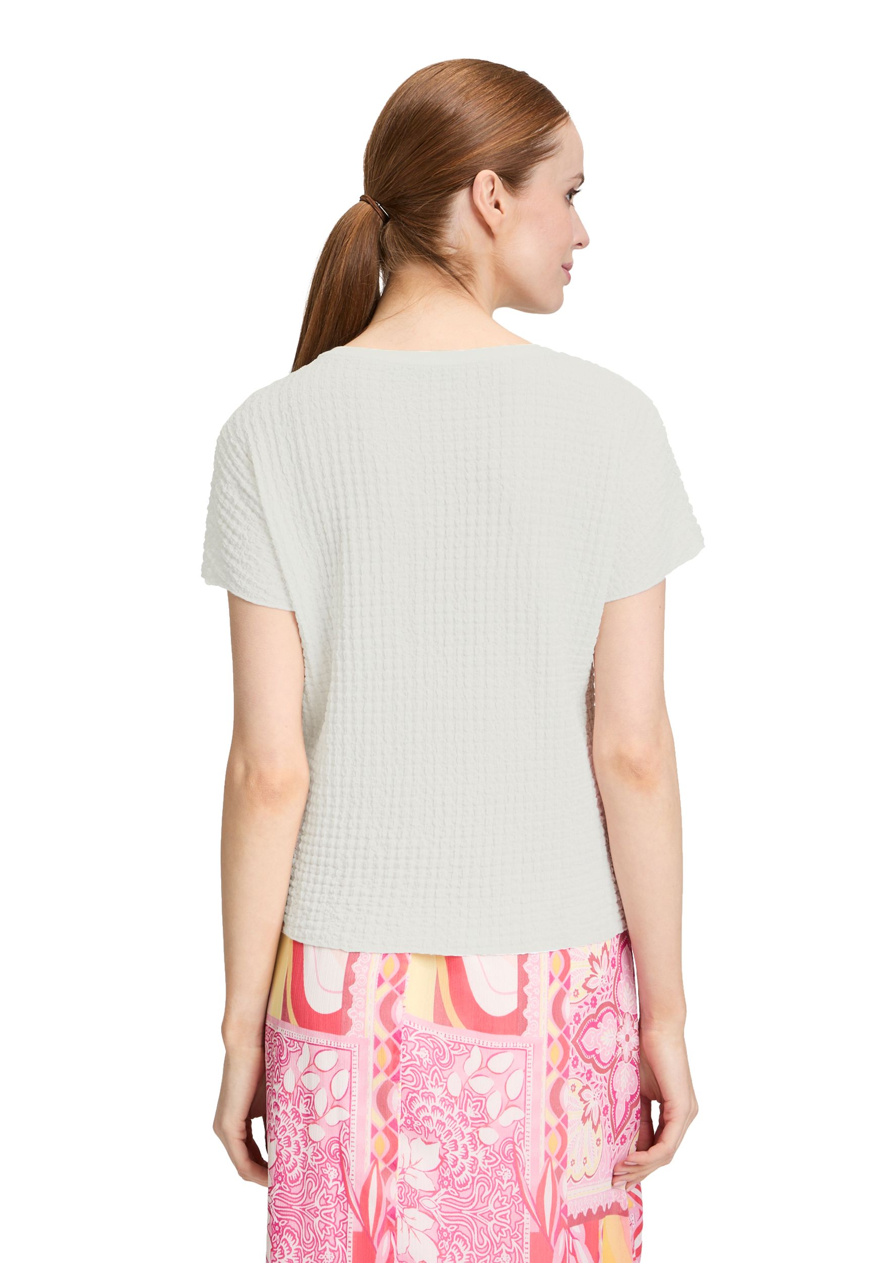 Betty Barclay |  Strukturshirt | 42 | rohweiß