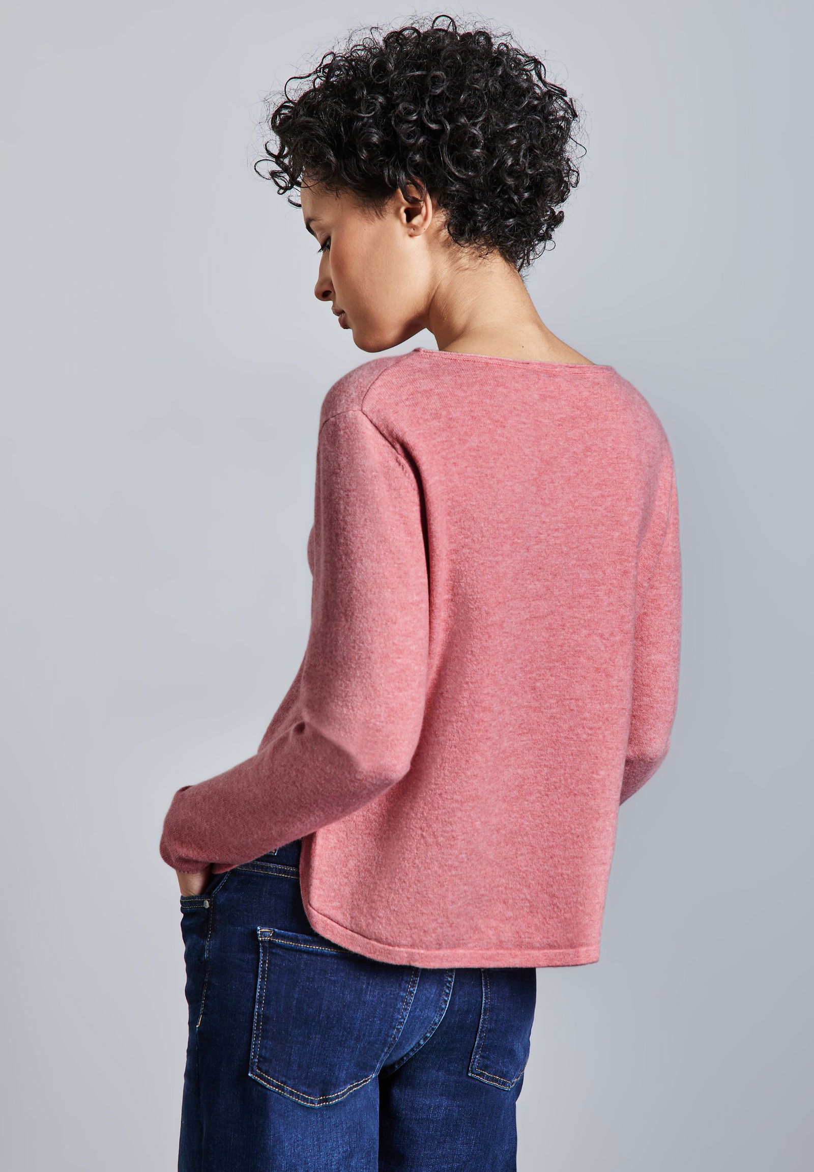 Street One |  Street One Pullover  | 38 | sugar coral mel.