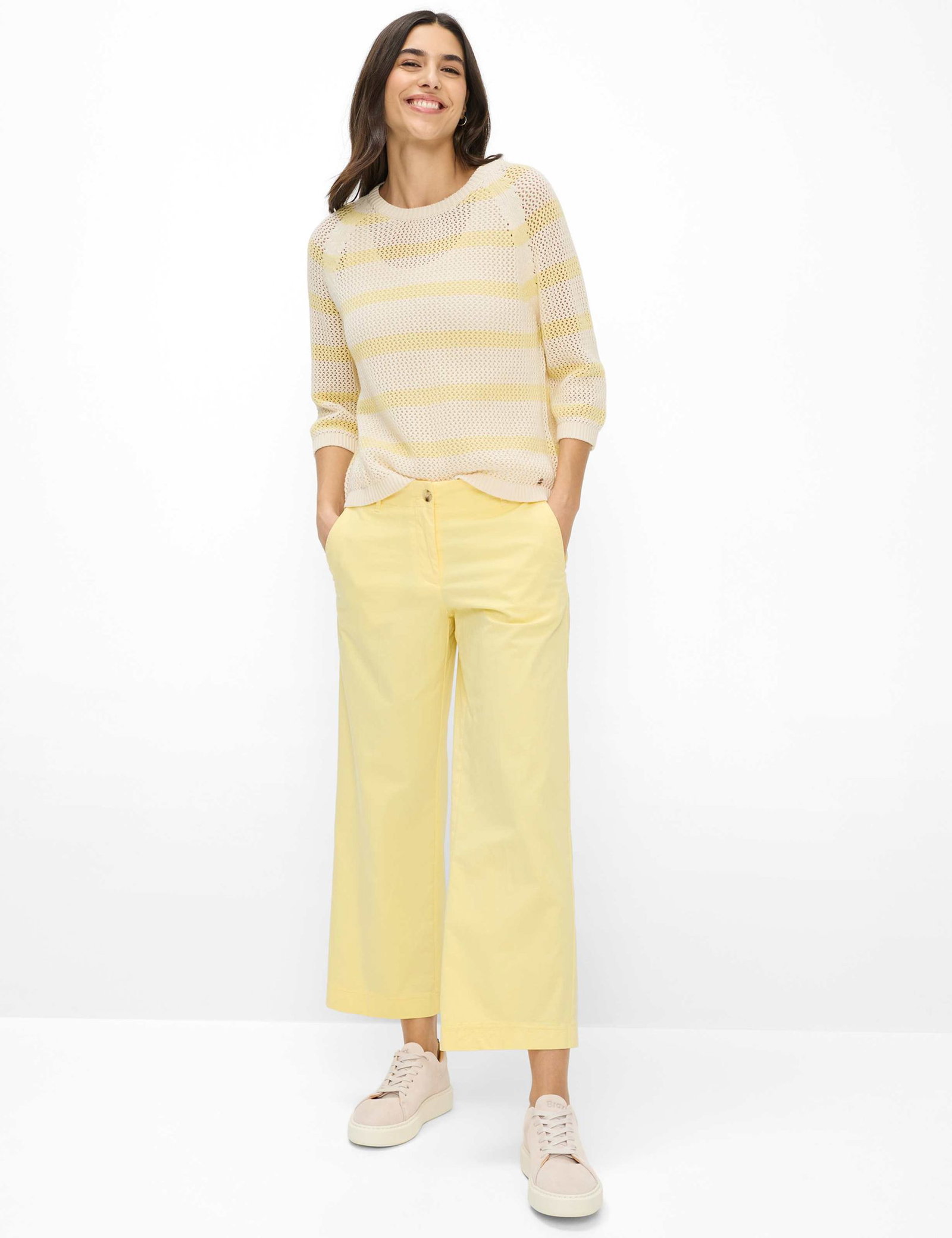 Brax |  Brax Shirt  | 46 | limoncello