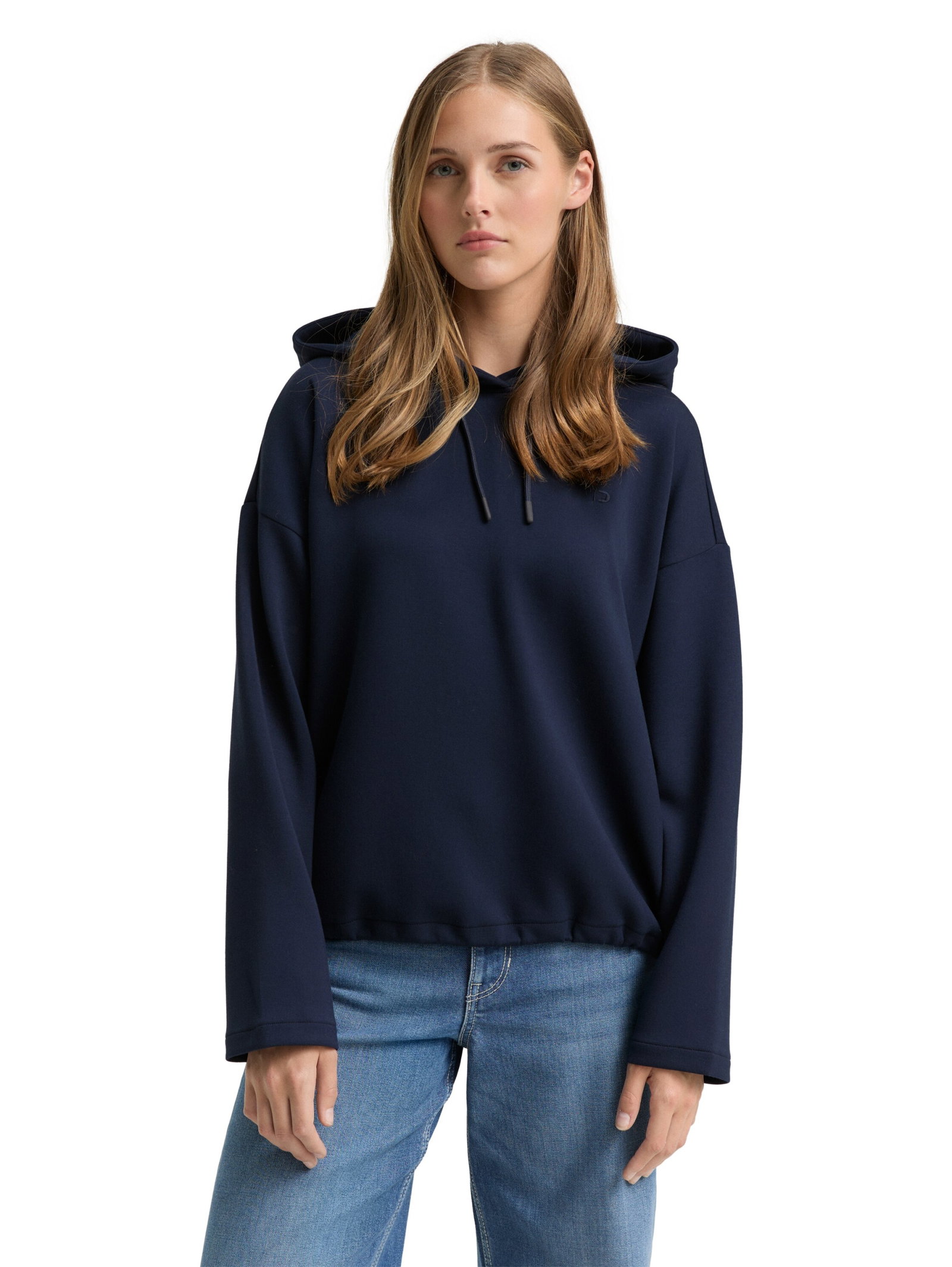 Loose Fit Scuba Hoodie Sweatshirt #5