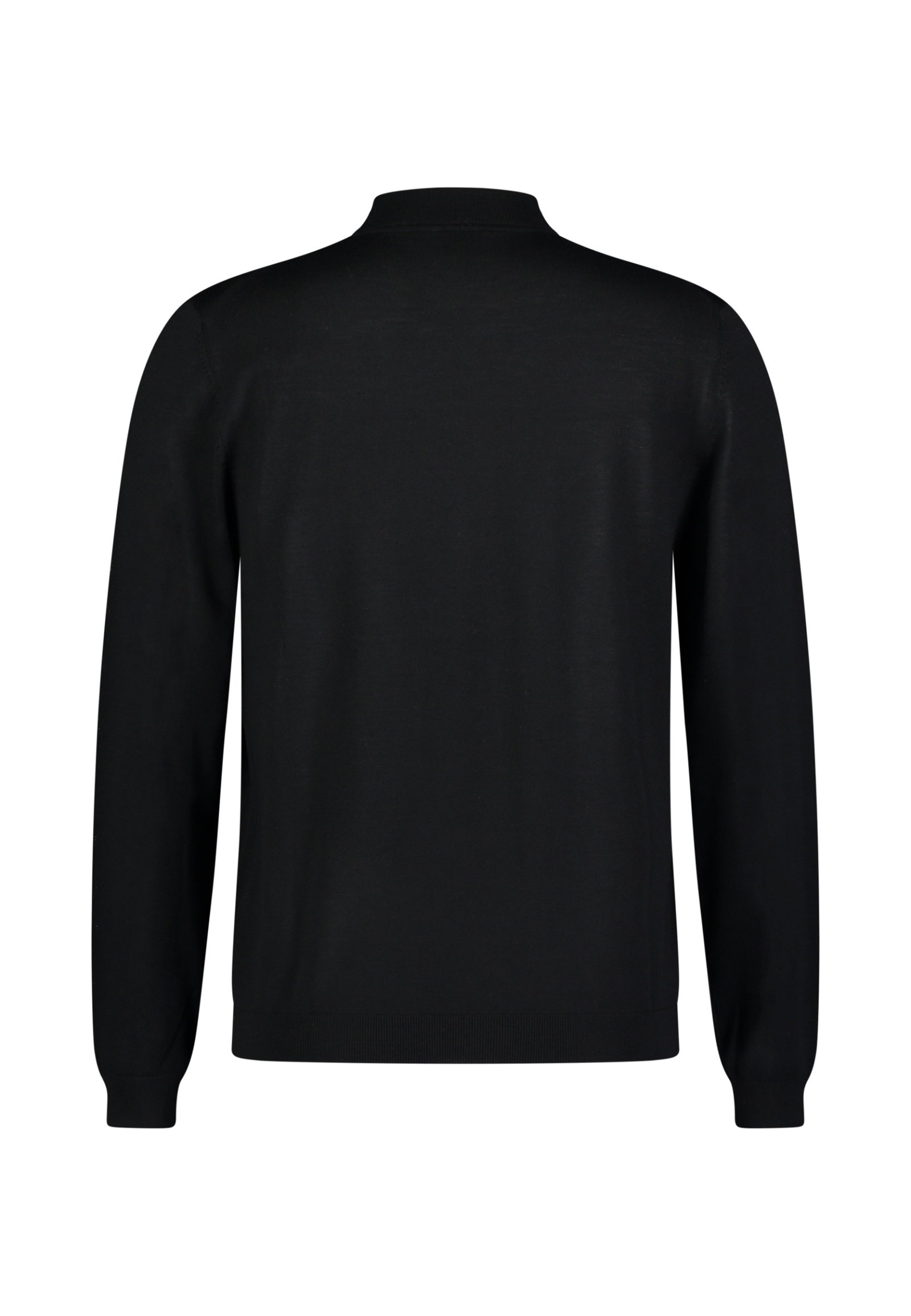 HERREN-PULLOVER 1/1 ARM, BLACK #2