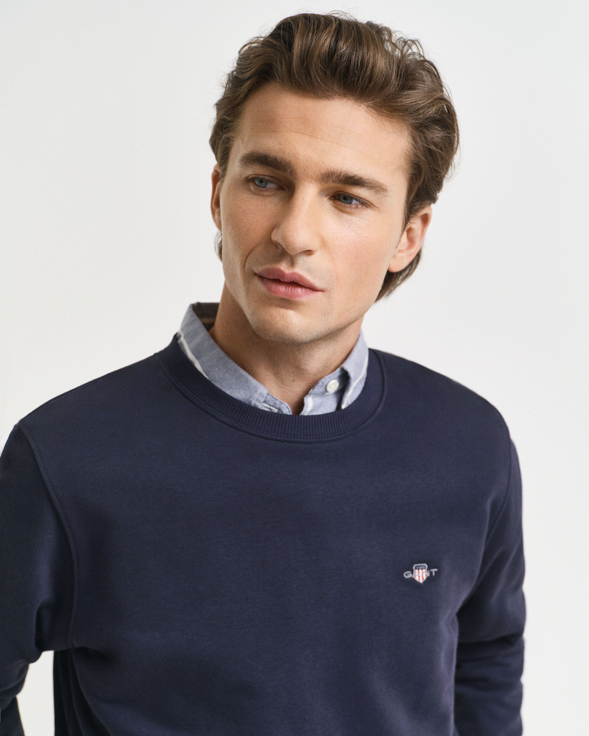 Gant |  Gant Sweatshirt  | 4XL | evening blue