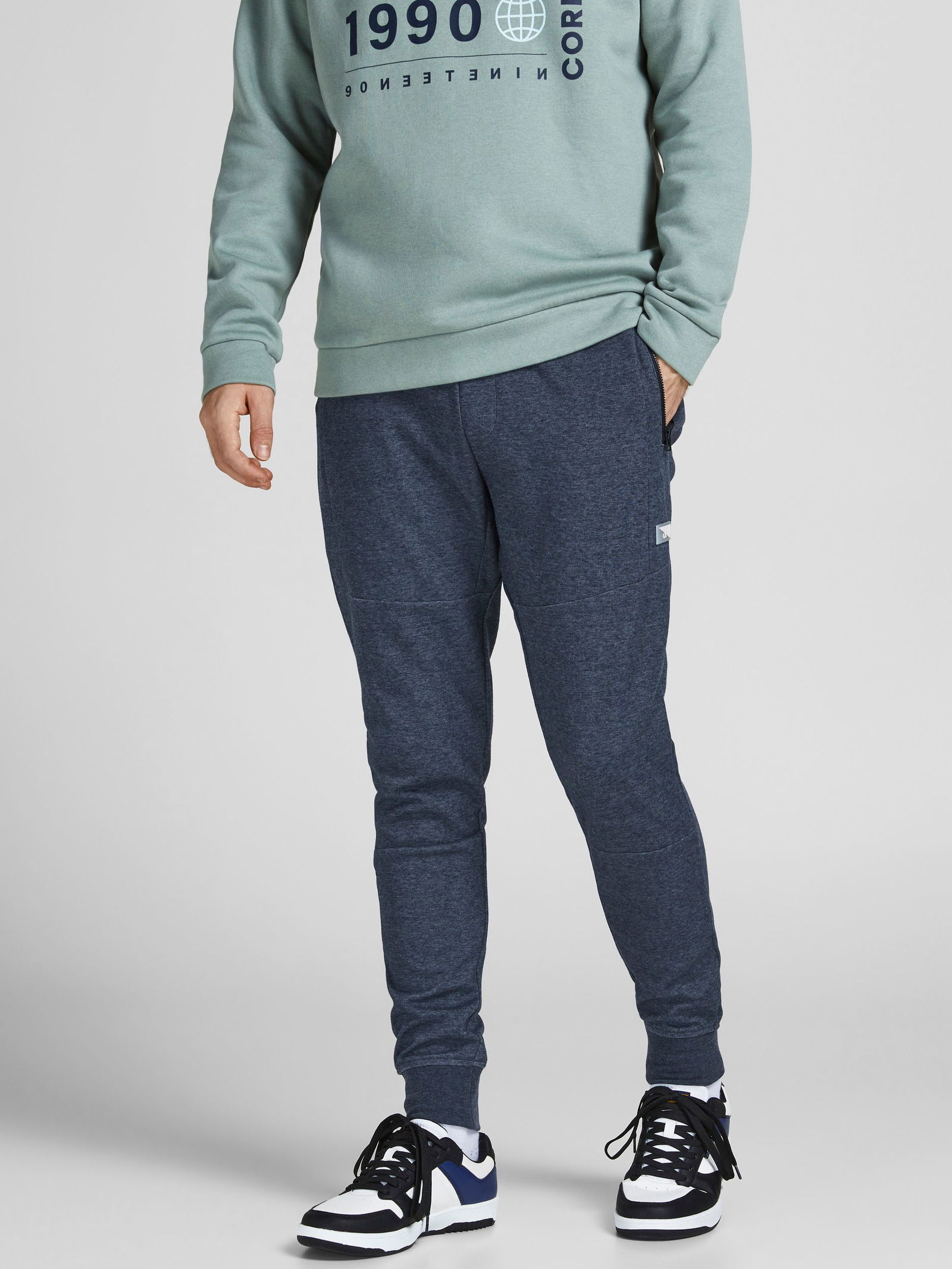 Jack&Jones |  JPSTWILL AIR SWEAT PANTS NOOS | S | navy blazer