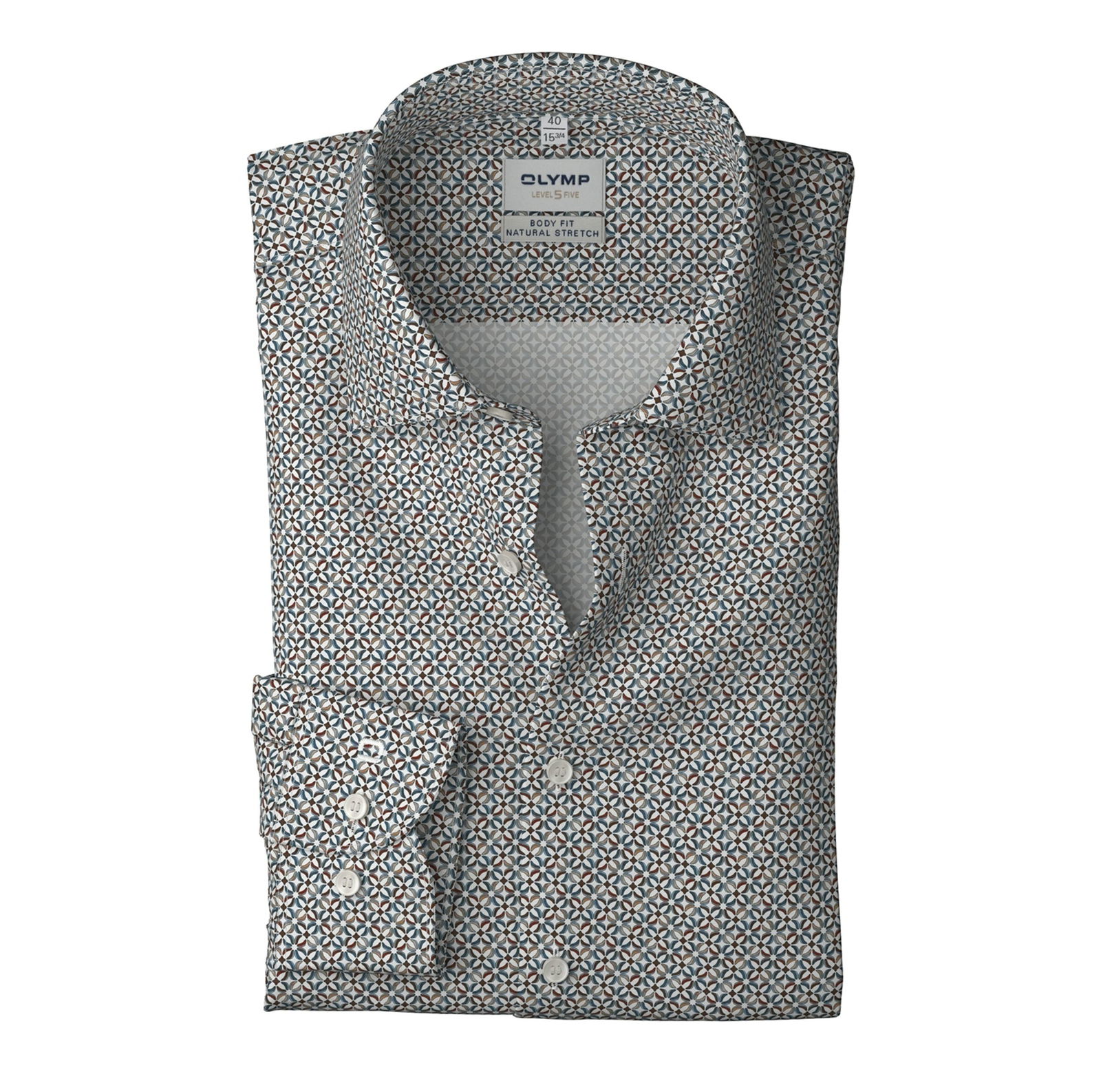 Olymp | Olymp Hemd Modern Fit | 38 | weiß
