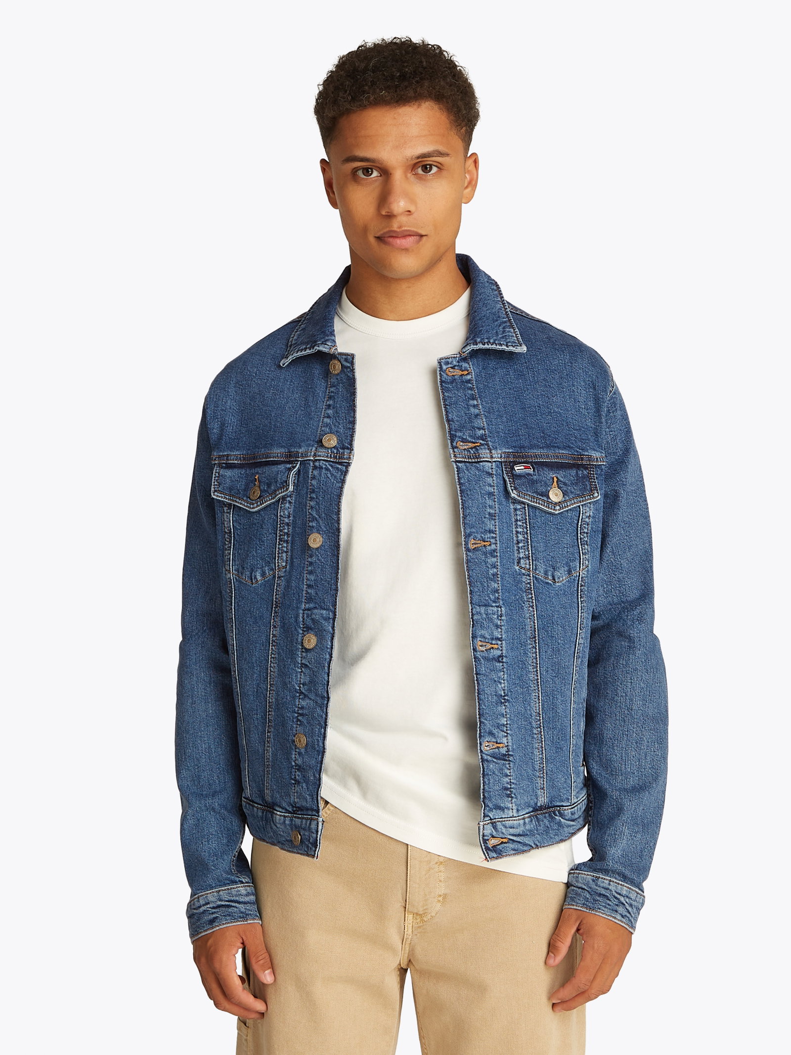 RYAN RGLR TRCKR JCKT EXT BI8130, DENIM #1