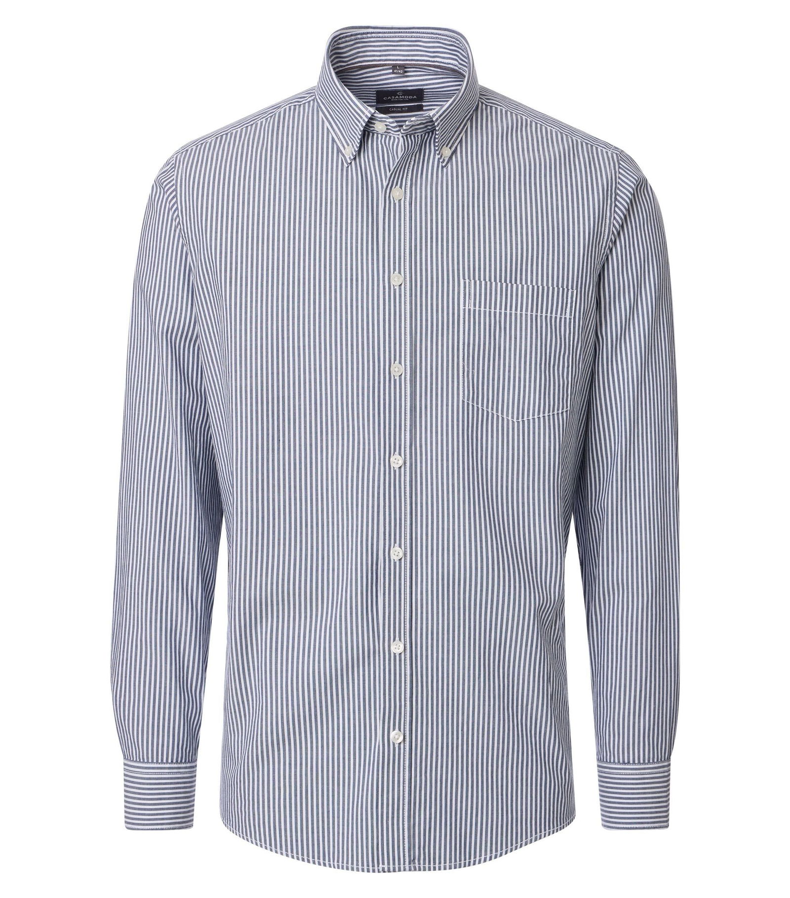 Casa Moda |  Casa Moda Hemd Regular Fit  | M | blau