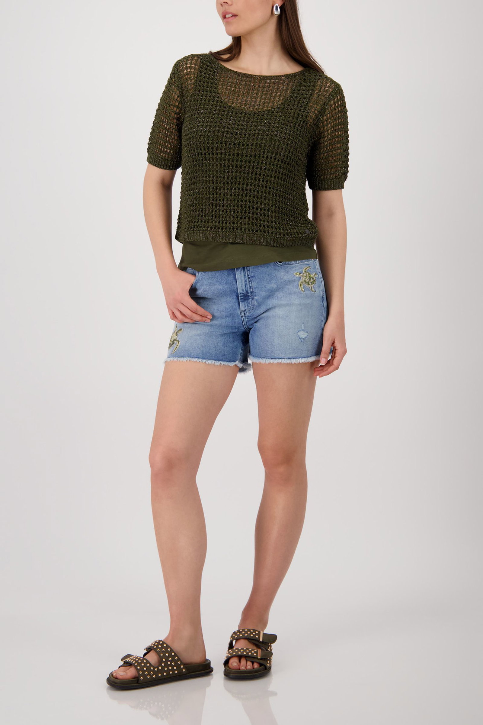 Monari |  Monari Pullover  | 44 | smokey blue