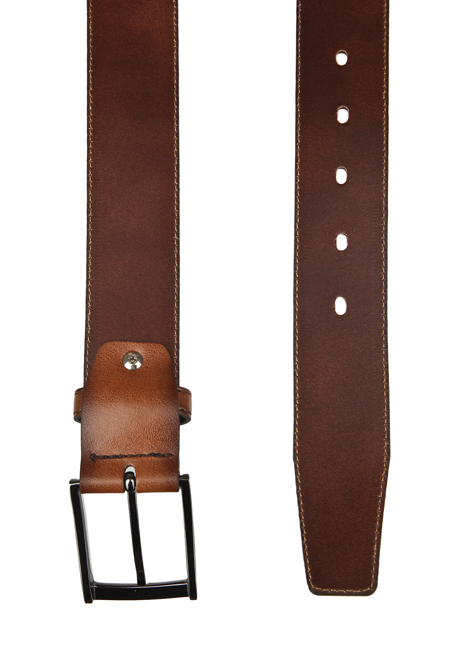 HERRENGÜRTEL / MENS BELT / NOS, cognac #3