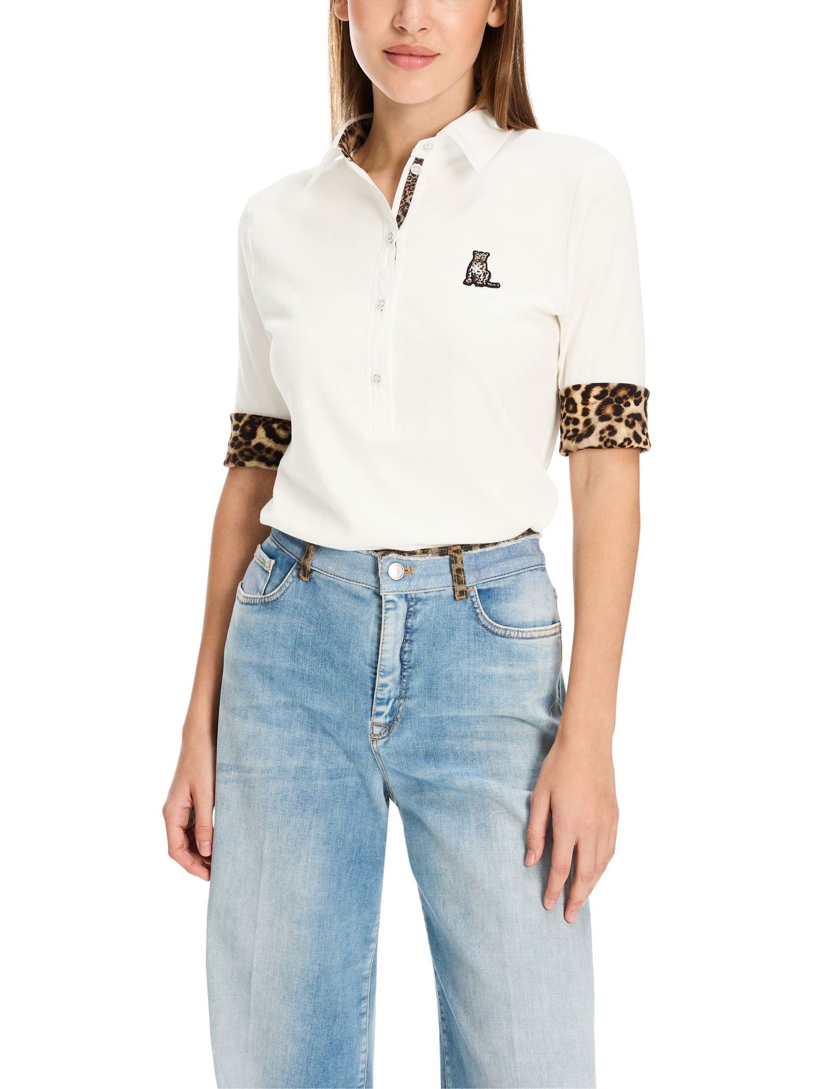 Marc Cain Sports | Marc Cain Sports Poloshirt | 42 | off-white