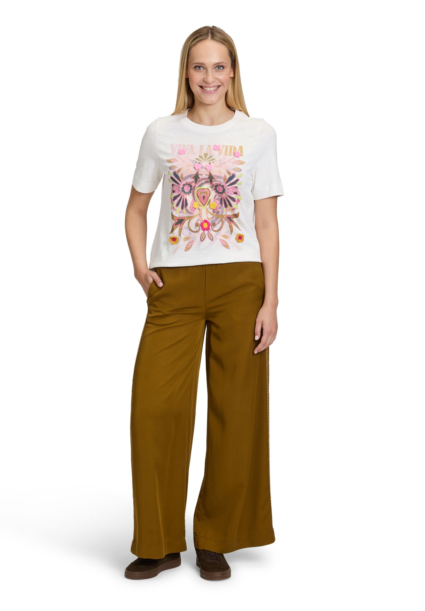  |  Printshirt | 44 | patch cream/rosé