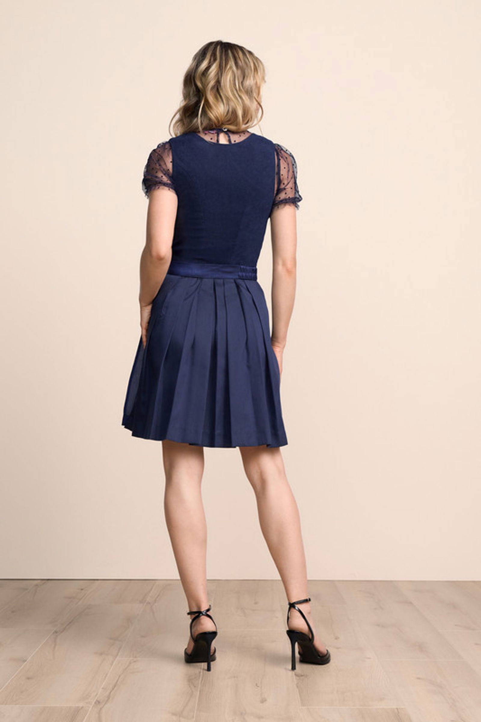 Krüger |  Krüger Madl Dirndl "Evi" 50cm | 32 | blau