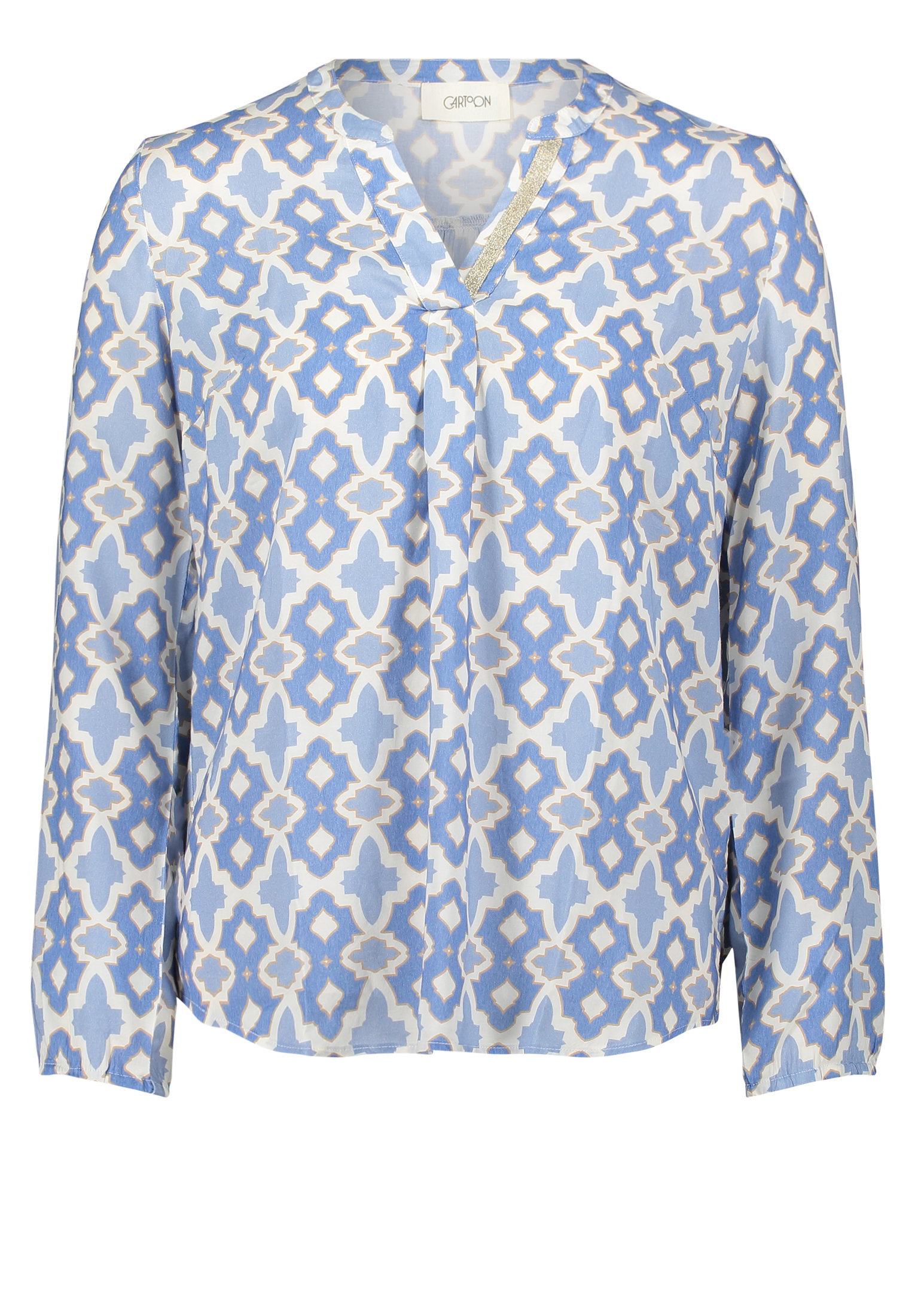 Cartoon Druckbluse #1