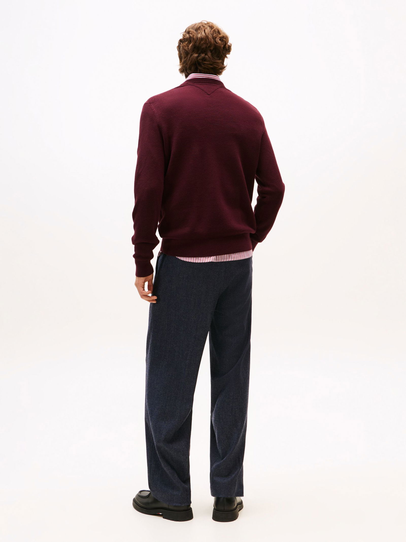 Tommy Hilfiger | Tommy Hilfiger Pullover | XL | deep burgundy