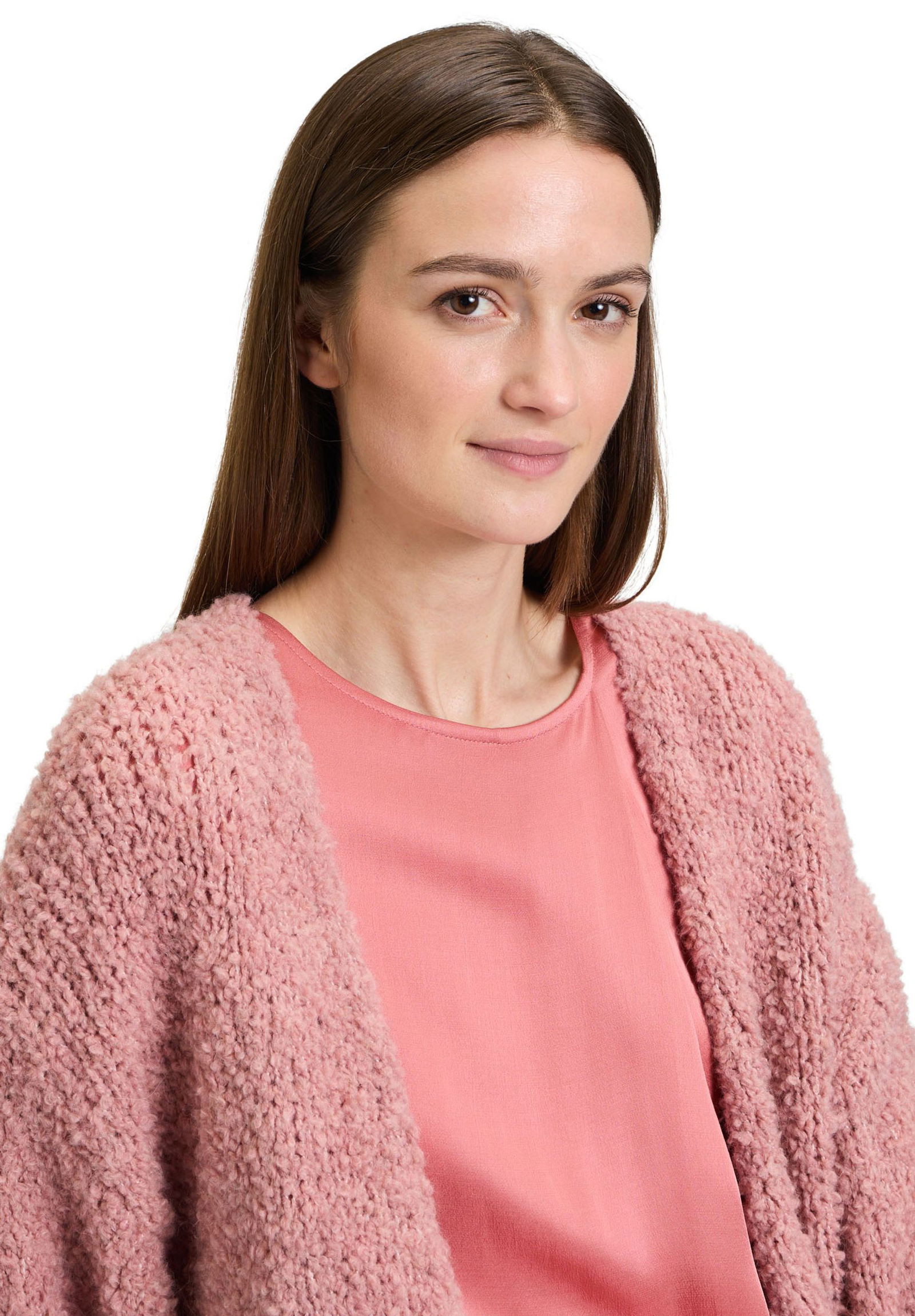 Cartoon | Cartoon Strickjacke | Cardigan | 40 | pink/rosa