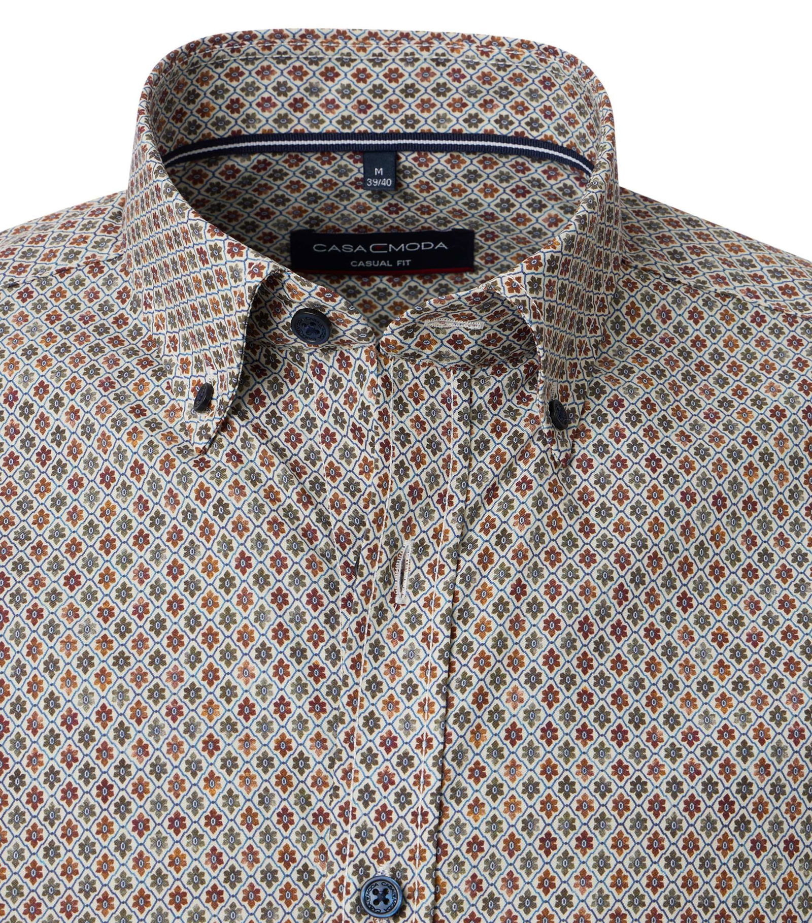 Casa Moda | Casa Moda Hemd Regular Fit | M | grün