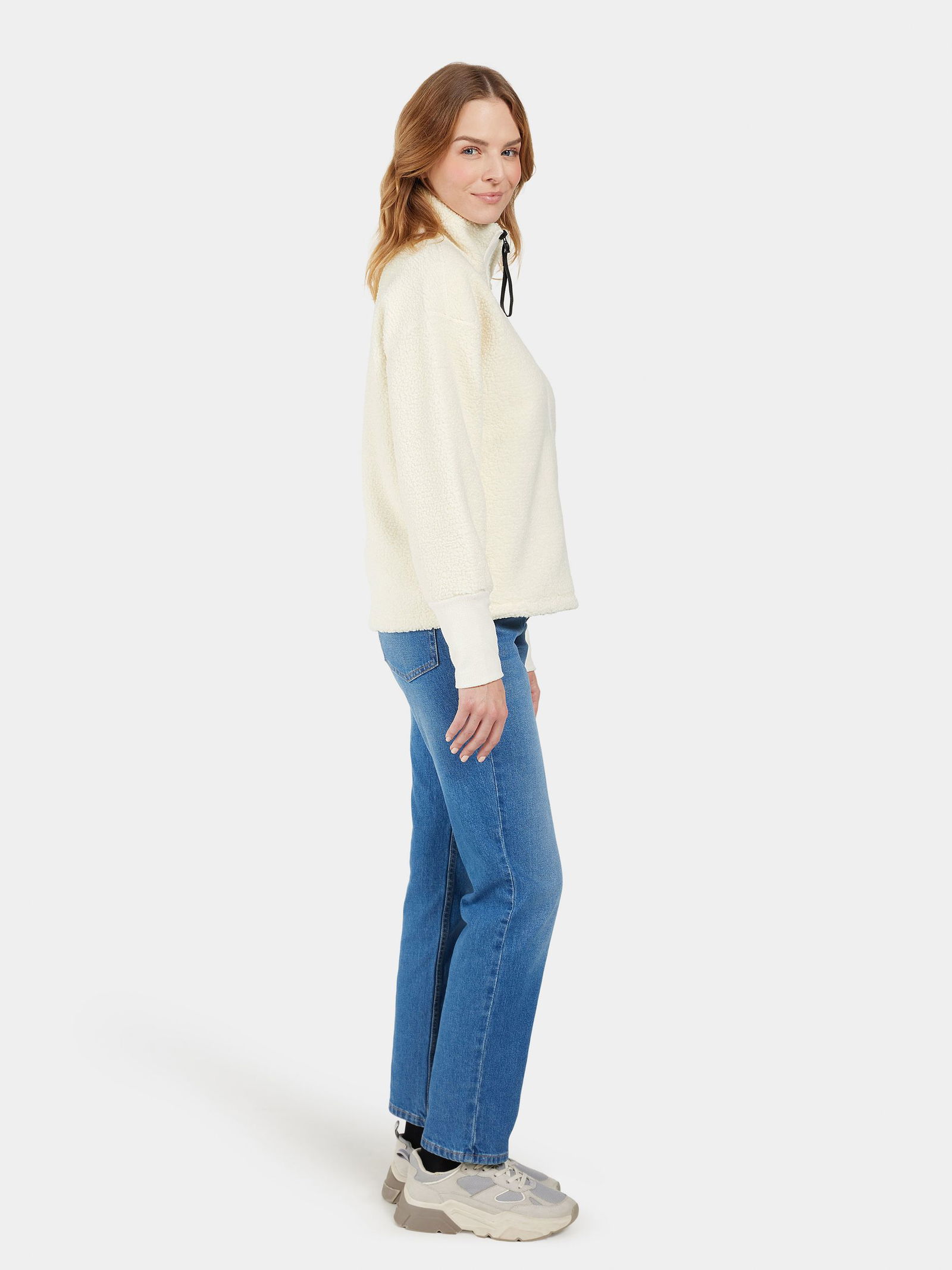 Didriksons | Didriksons Fleecejacke Softshelljacke "Mella FZ" | 38 | white foam