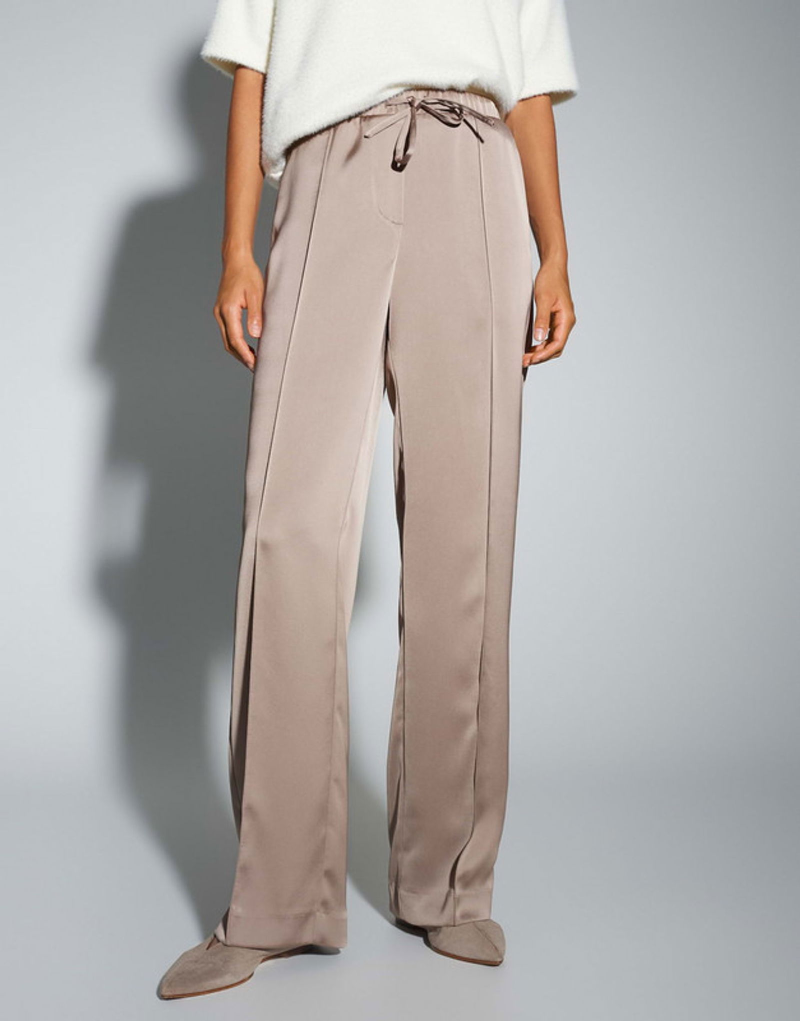 Opus |  Opus Schmale Hose  | 40 | warm taupe